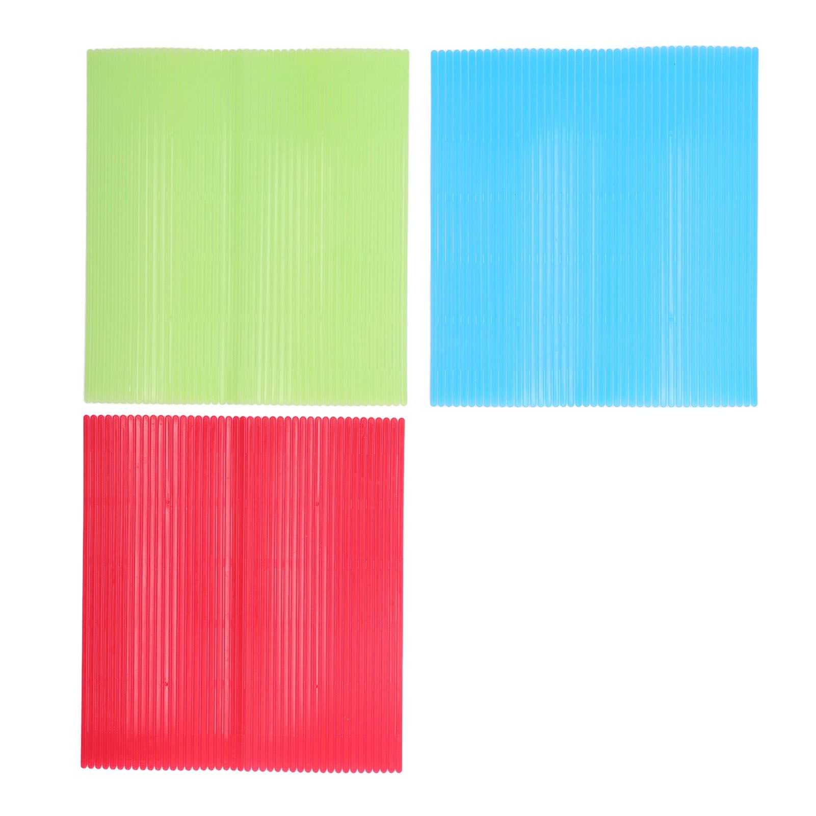 3PCS Sushi Mat ABS Sushi Rolling Mat Japanese DIY Sushi Plate Roller for Home view 3