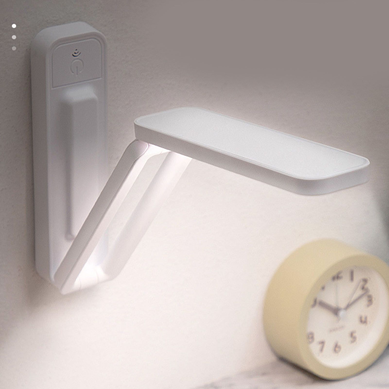 Desk Lamp Foldable Portable 3 Color Temperature Touch Dimming Function Remote view 14