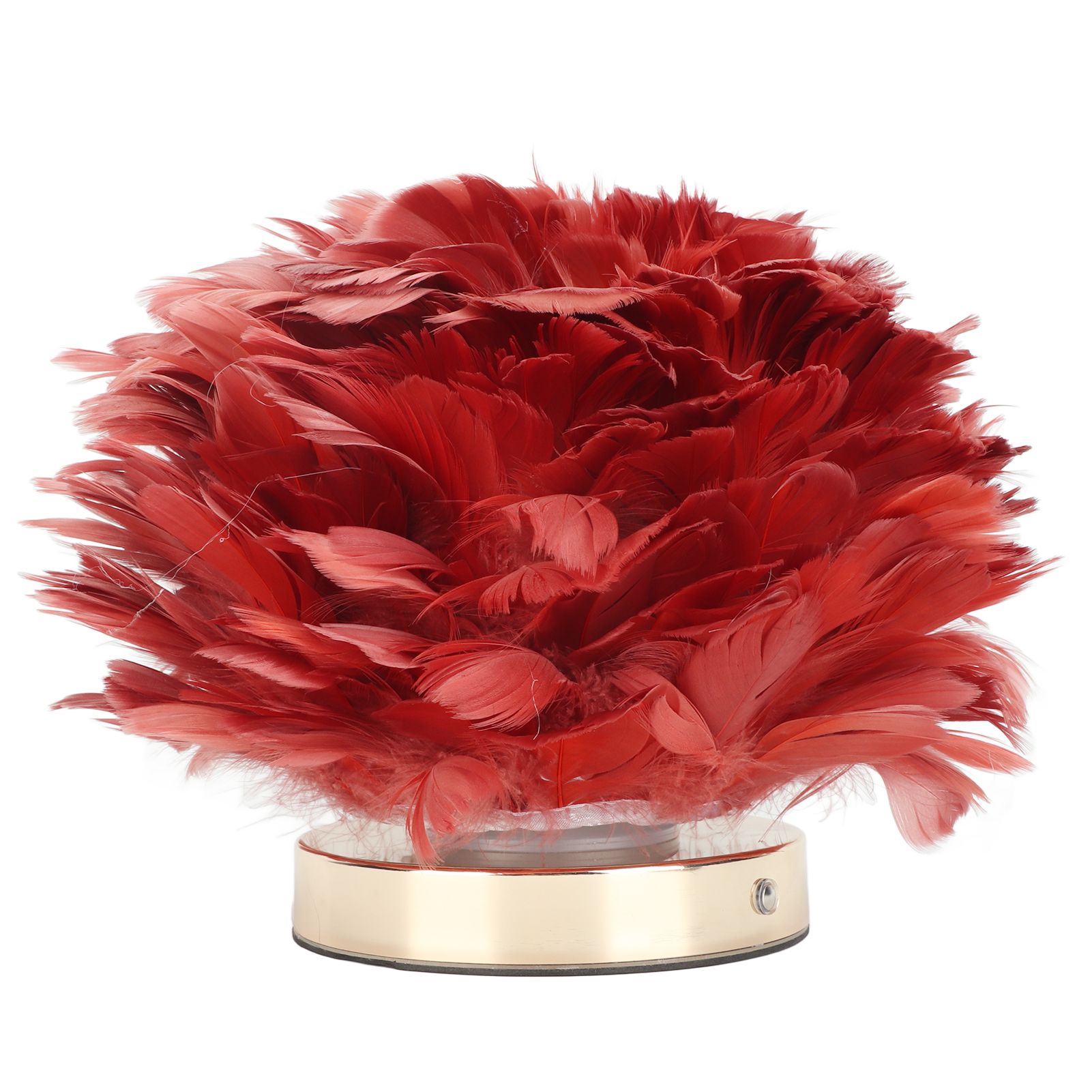 Feather Table Lamp Stepless Dimming USB Charging Touch Control LED Table Lamp view 2