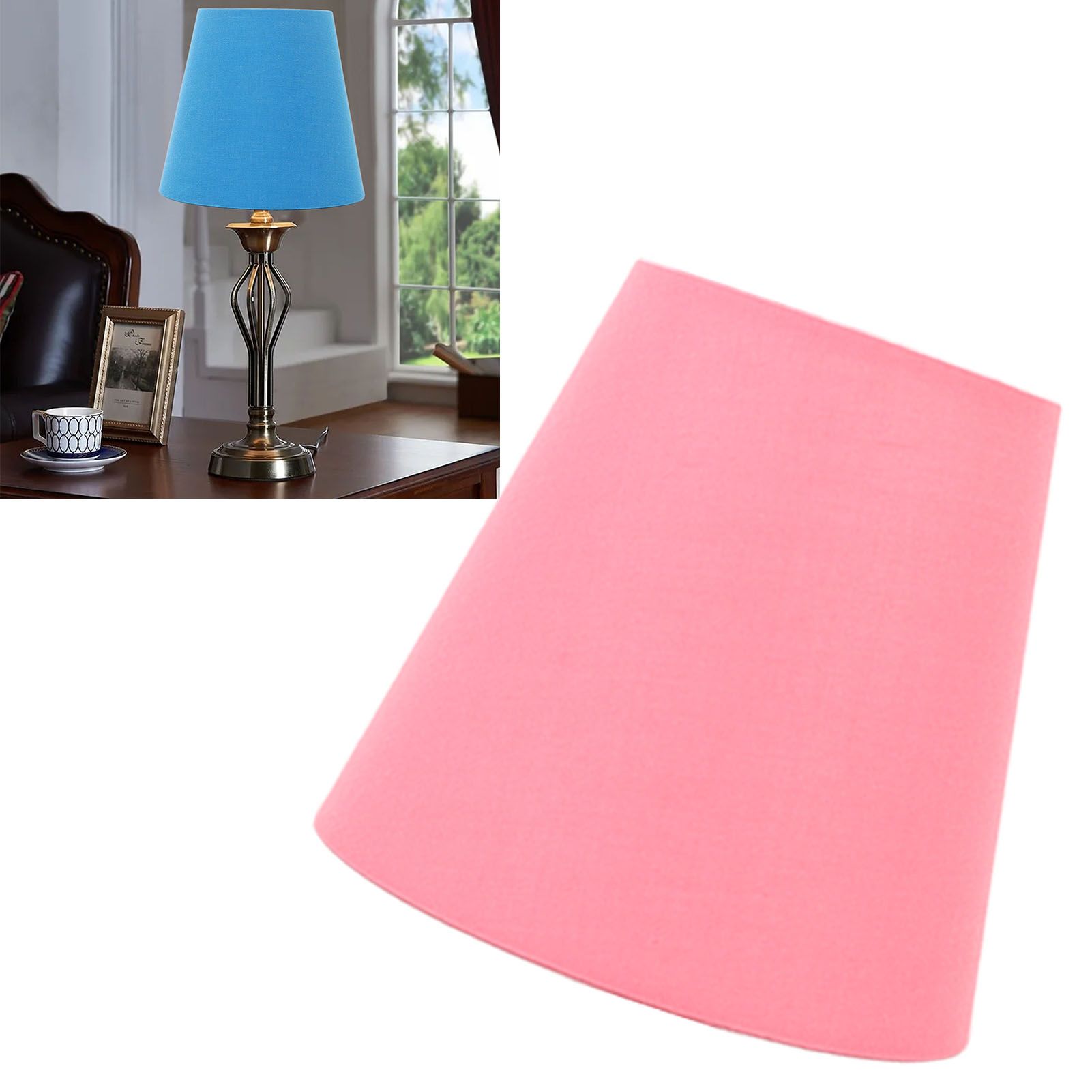 3pcs Cloth Fabric Lampshade Innovative E14 Intervention Type Modern Fabric view 12