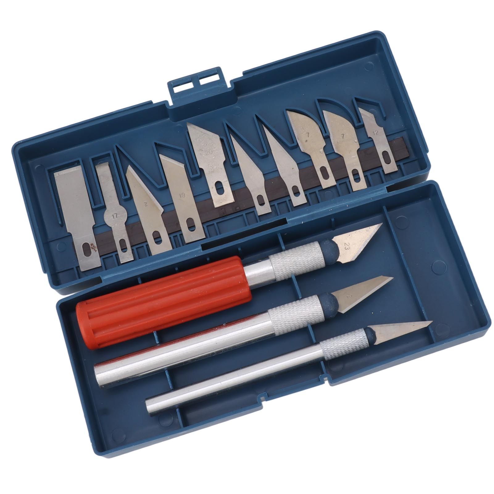 13Pcs Carving Chisel Set Steel Hand Hold Woodworking Whittling Cutter Portable view 5