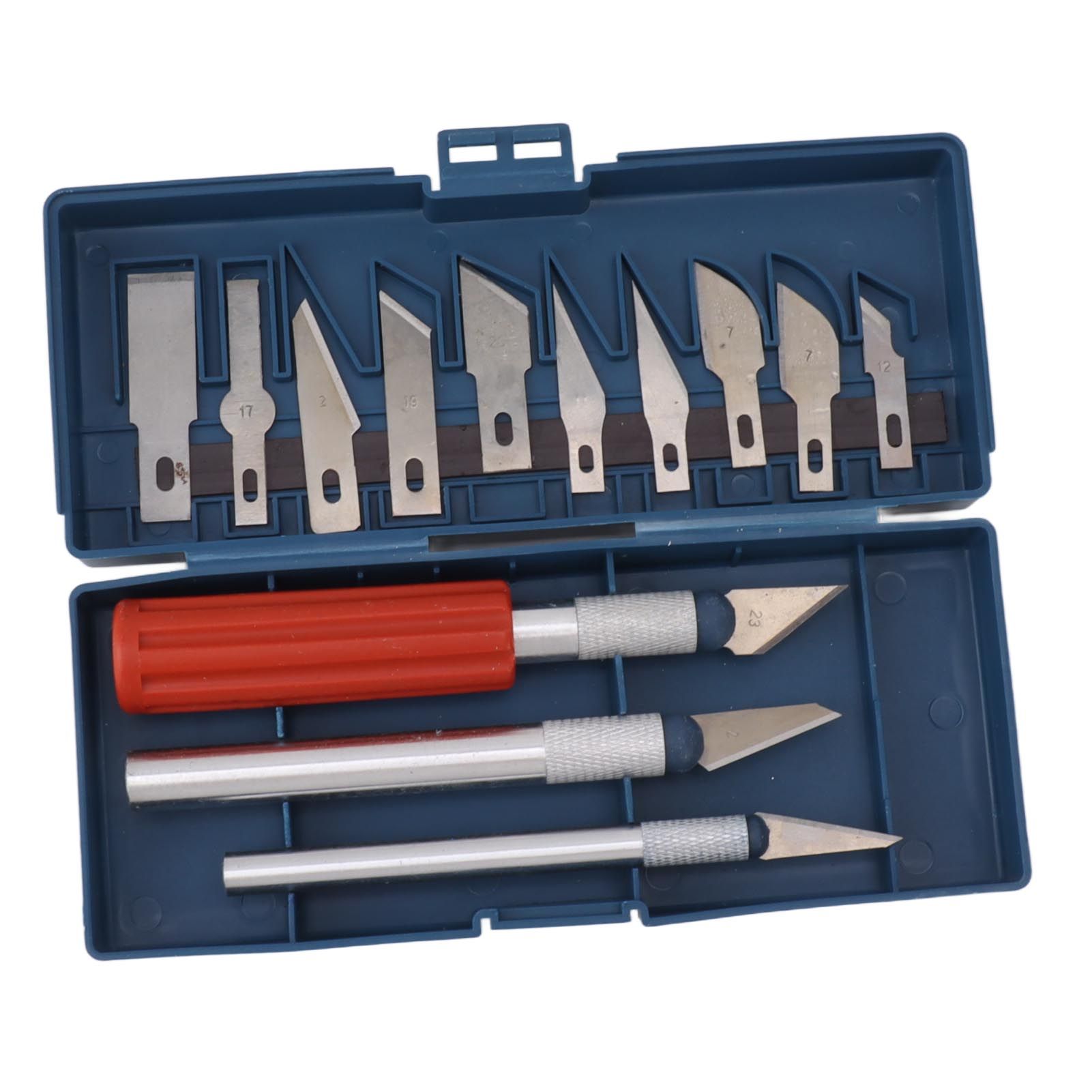 13Pcs Carving Chisel Set Steel Hand Hold Woodworking Whittling Cutter Portable view 6
