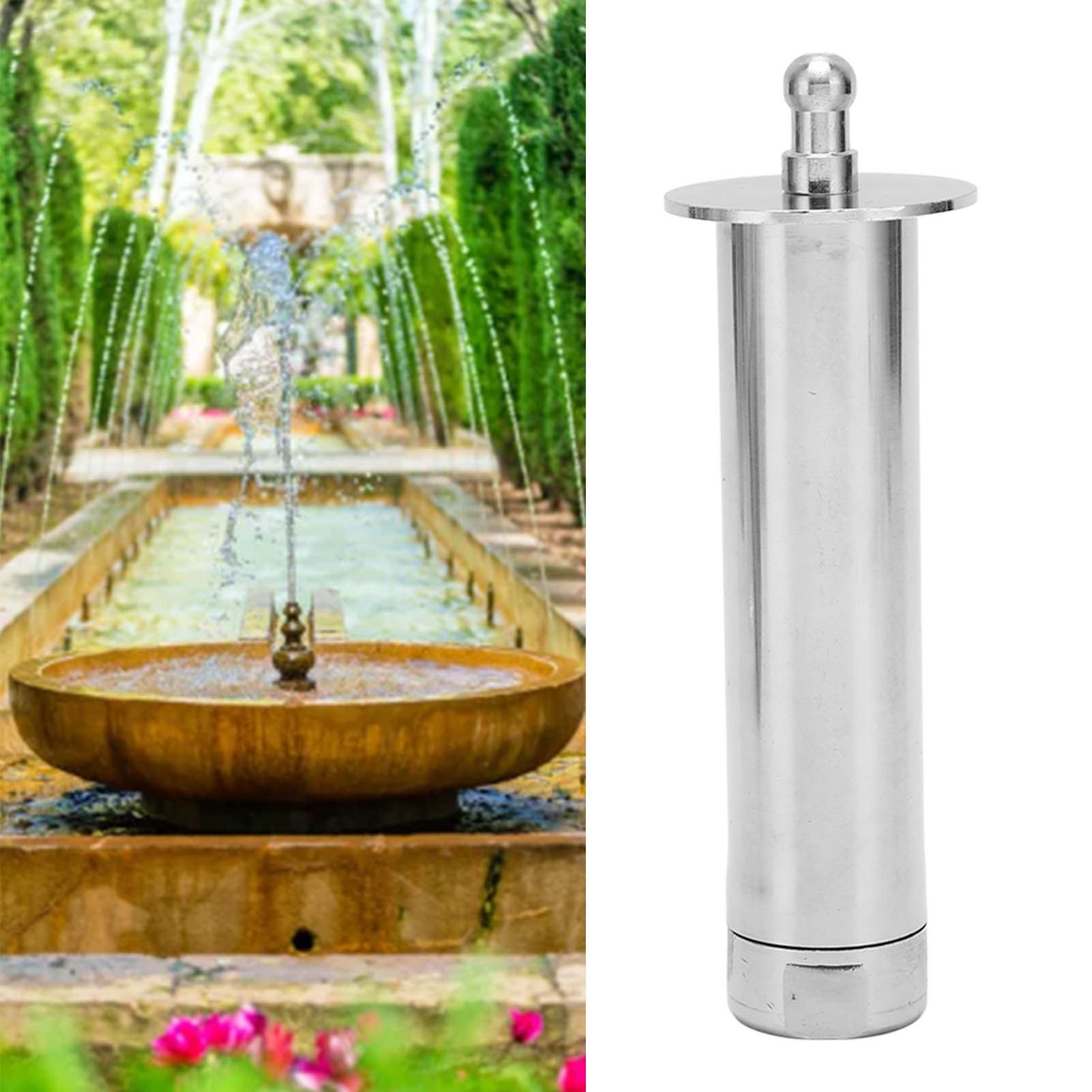 Fountain Nozzle Head G3/4 Female Thread Stainless Steel Mushroom Water Spray view 12