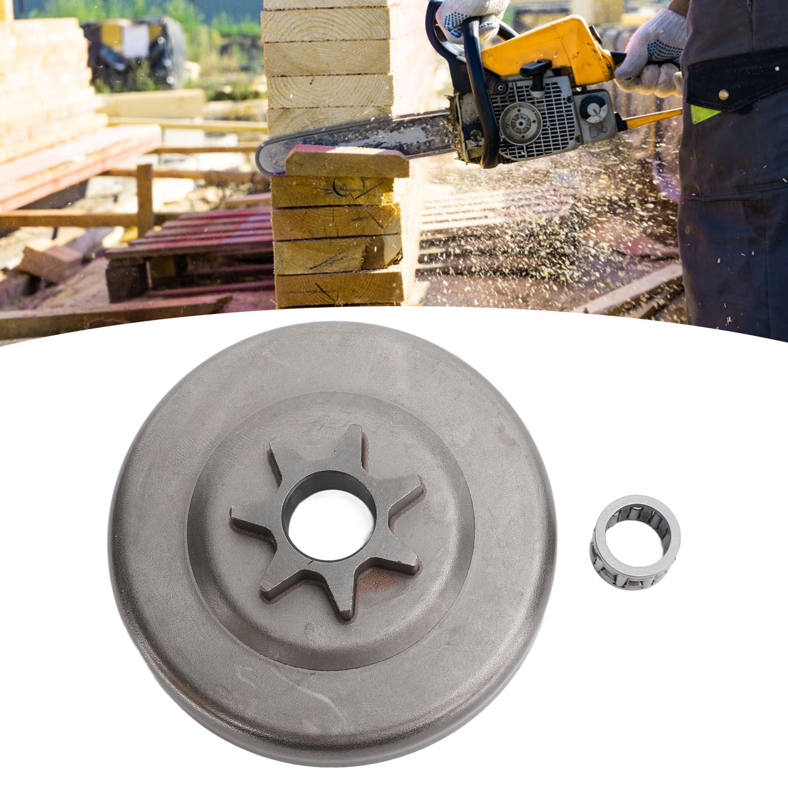 Drum Sprocket Kit 7T Chainsaw Replacement Parts Clutch Drum for CS4100 CS4200 view 11