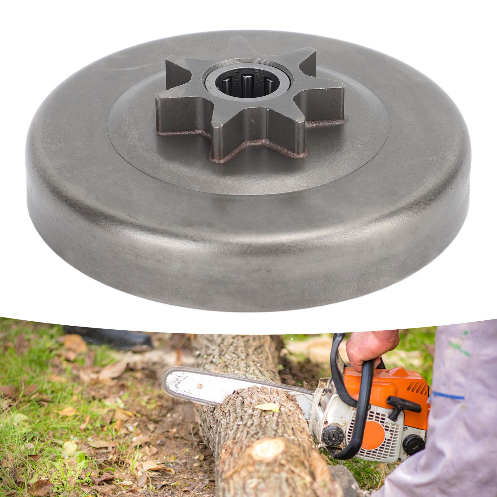 Drum Sprocket Kit 7T Chainsaw Replacement Parts Clutch Drum for CS4100 CS4200 view 12