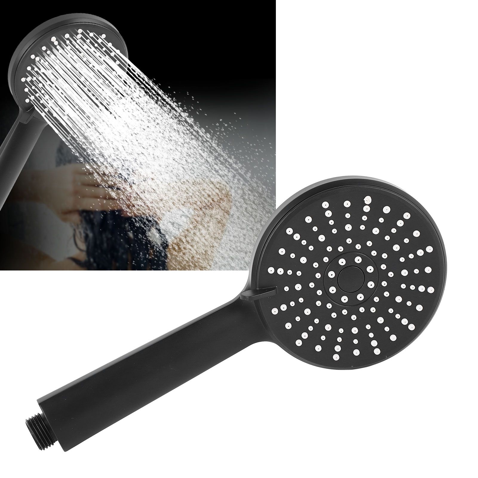 High Pressure Handheld Shower Head ABS Detachable Bathroom Shower Sprayer Head view 11
