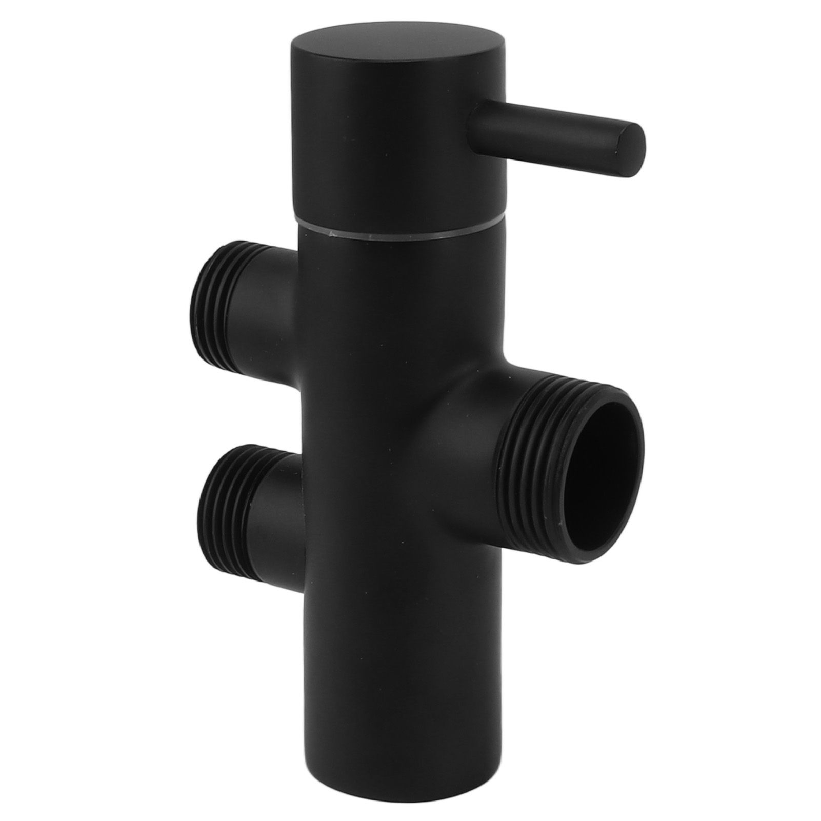 Shower Head Diverter Black Rustproof Leakproof Wall Mounted Shower Arm view 5