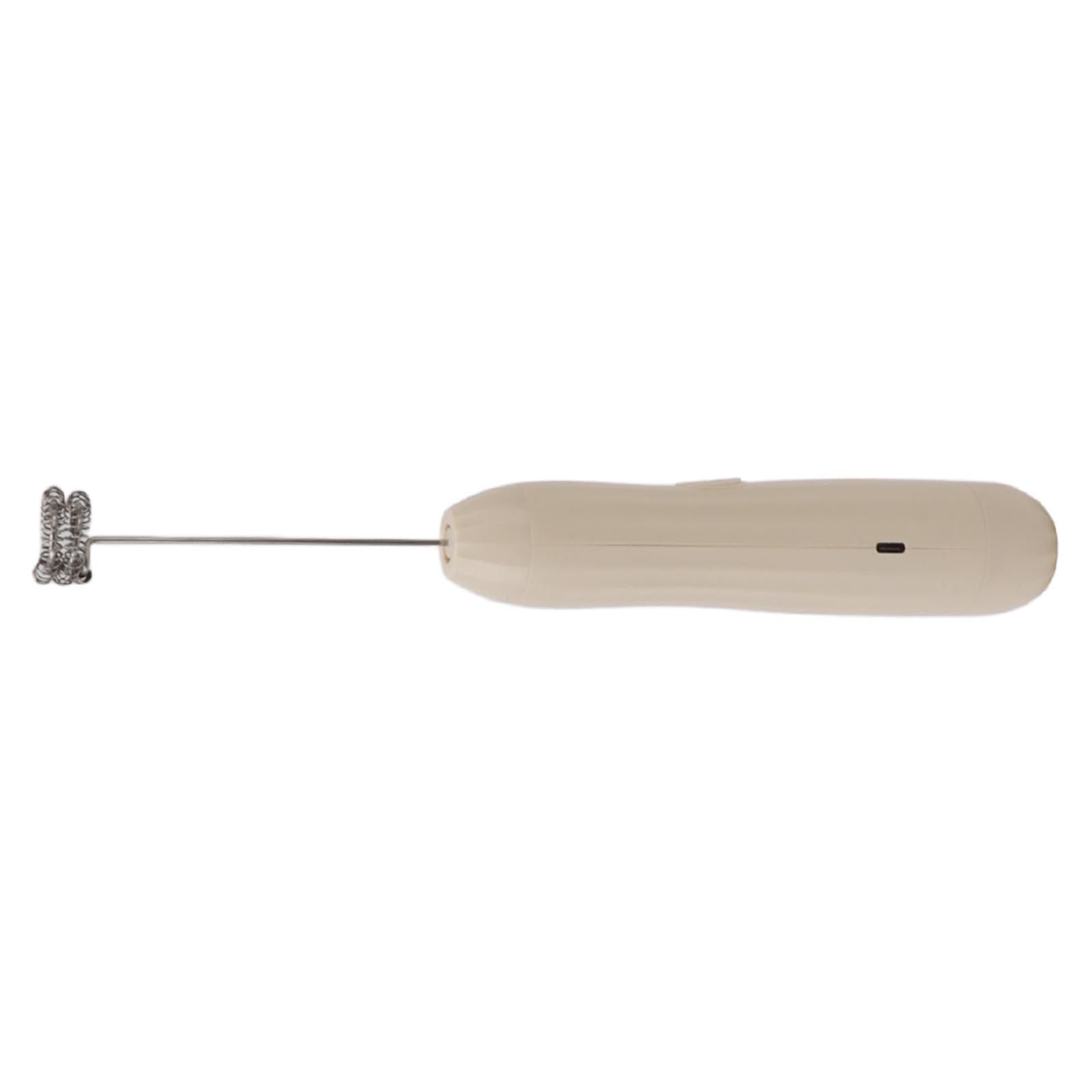 Milk Frother Khaki Rechargeable Coffee Frother Mixer for Coffee Latte Hot view 10