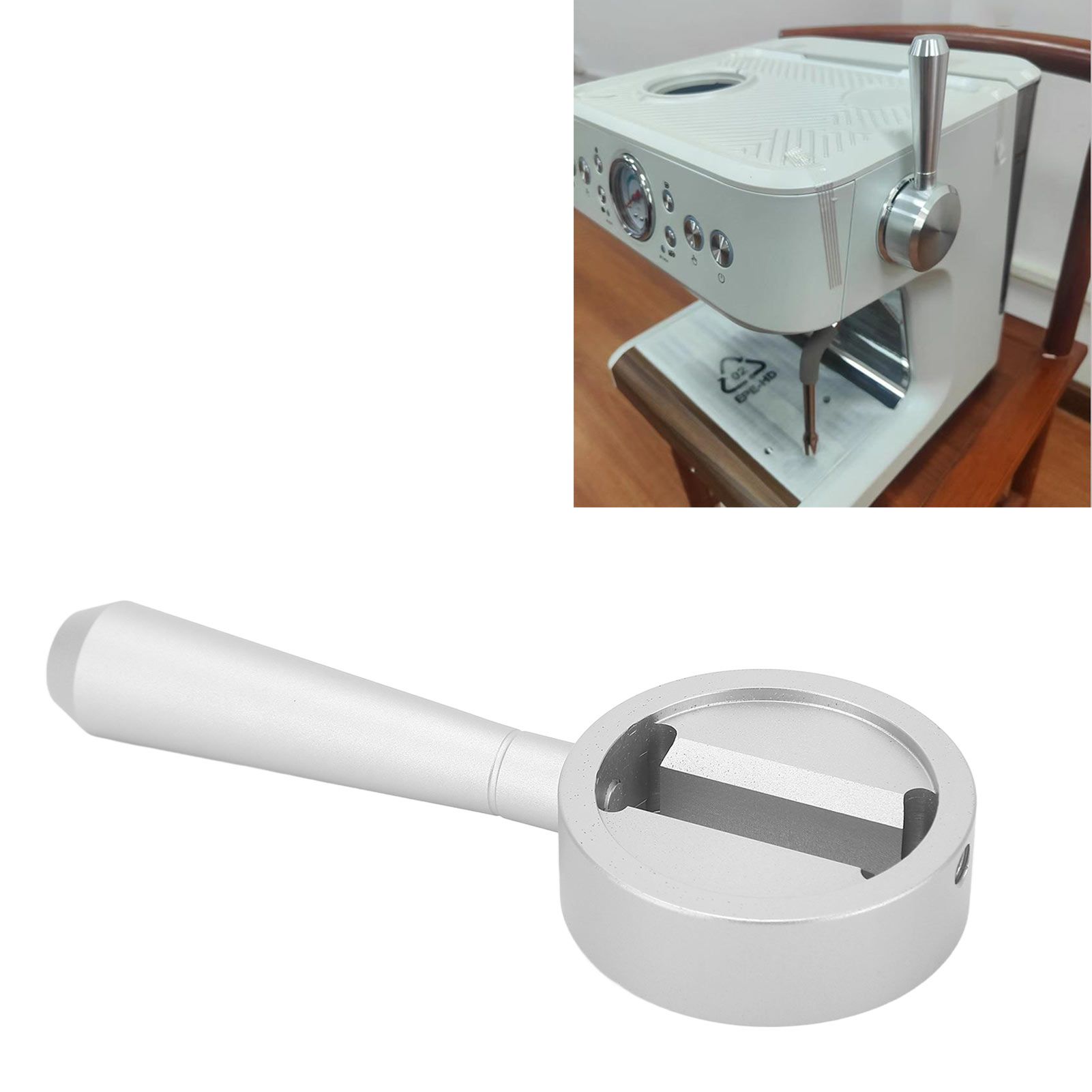 Coffee Steam Lever Effort Saving Aluminum Alloy Coffee Maker Steam Lever for view 11