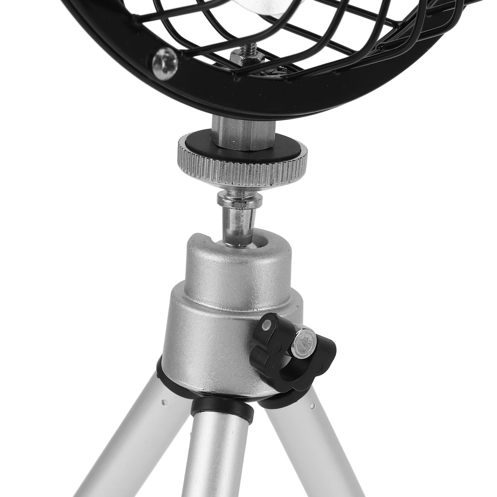 Portable Solar Fan 6W 6 Inches Solar USB Dual Powered Fan For Home Camping view 14