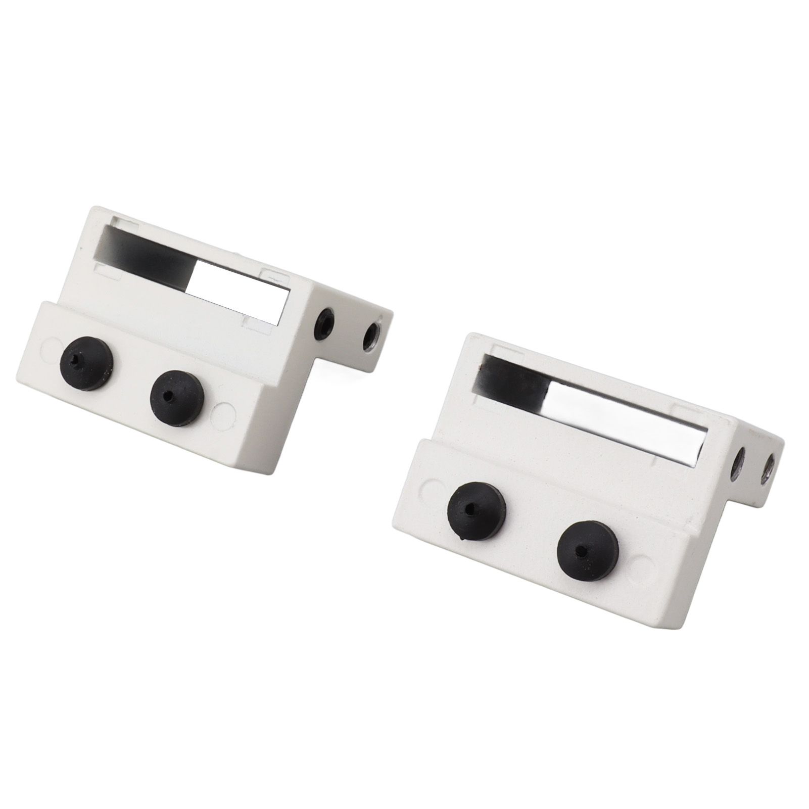 Barn Door Stopper White Sliding Barn Door Hardware Accessories with Hex Wrench view 2