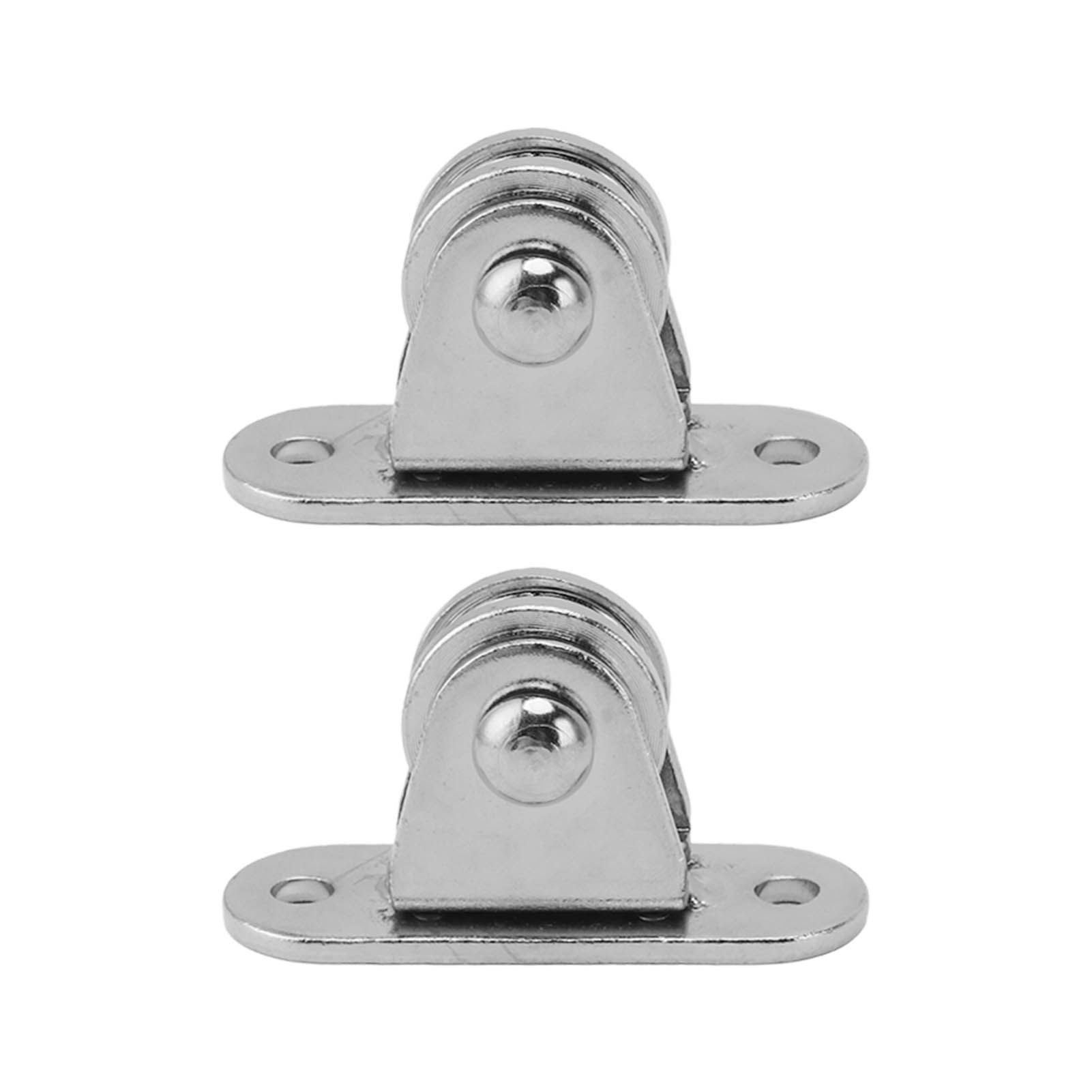 Small Pulley Block Stainless Steel Silent Pulley Roller Wall Mounted Fixed view 6
