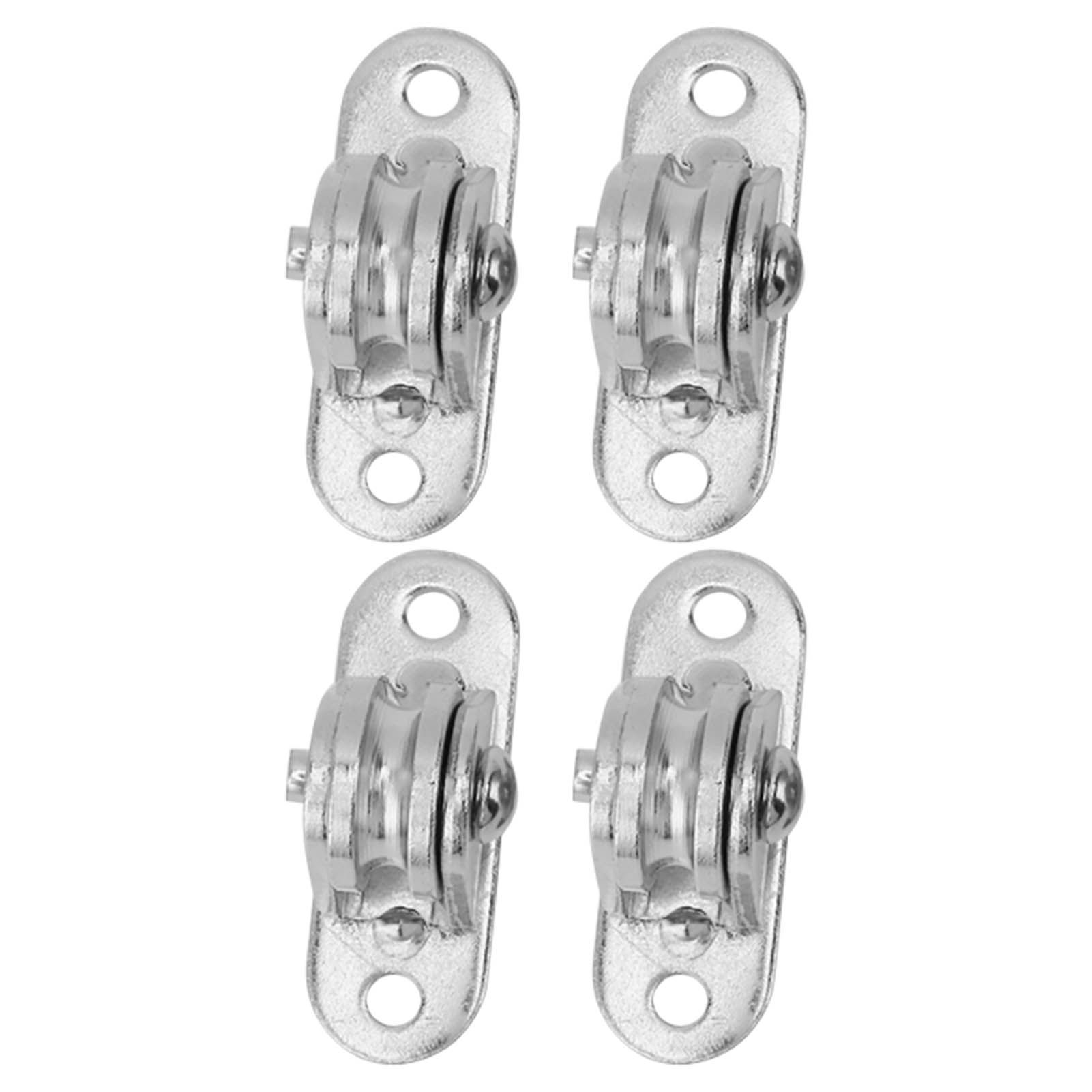 Small Pulley Block Stainless Steel Silent Pulley Roller Wall Mounted Fixed view 10