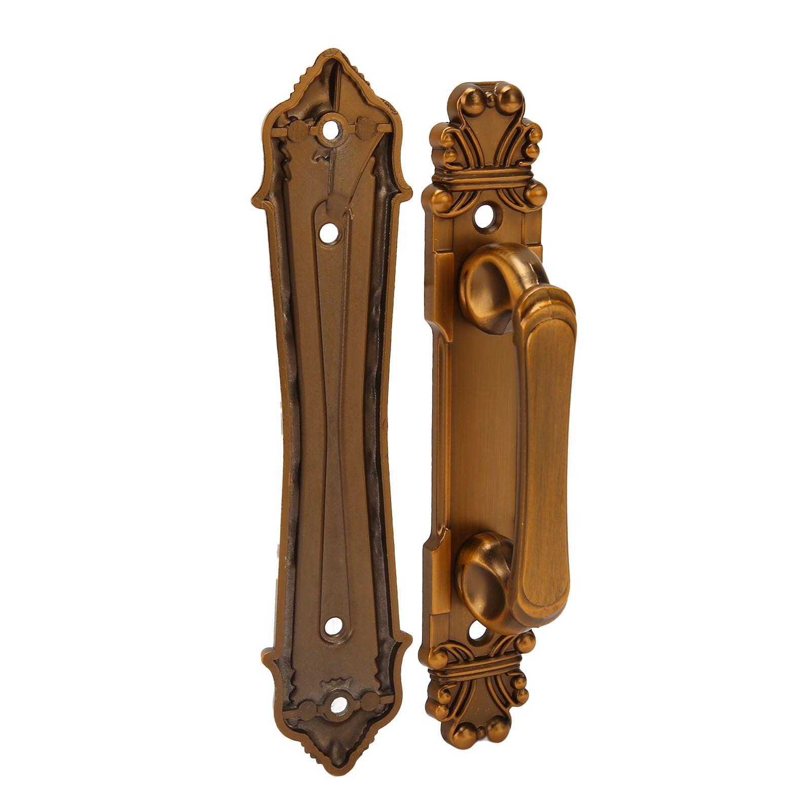 Sliding Barn Door Handles Large Rustic Dual Side Design for Gates Garages view 2