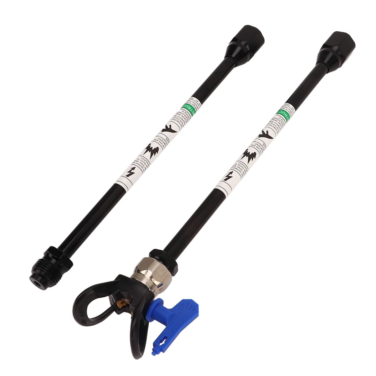 2PCS Spray Extension Rod G7/8 14 Stainless Steel Sprayer Tip Extension Pole view 2