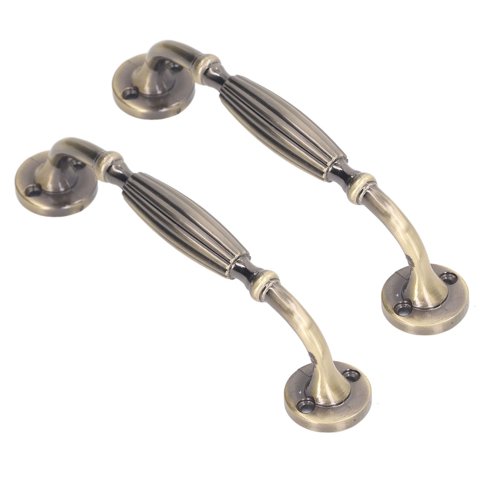 2 Sets Antique Bronze Door Handles Professional Exquisite Vintage Door Handles view 3