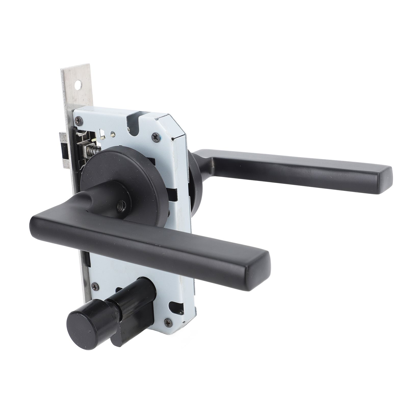 House Door Handle Lock Aluminum Black Antioxidant Coating Shock Resistance view 8