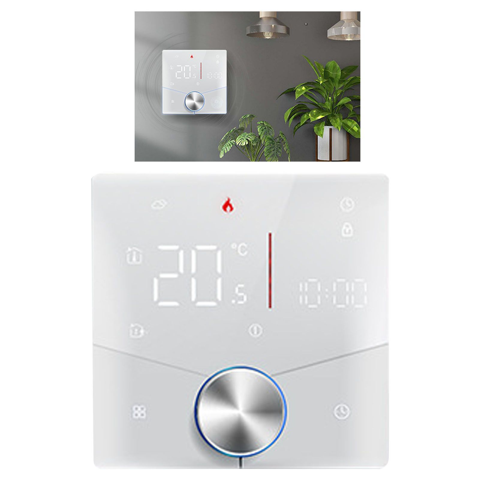 Smart Thermostat WiFi Programmable LCD Display Floor Heating Control Panel view 11