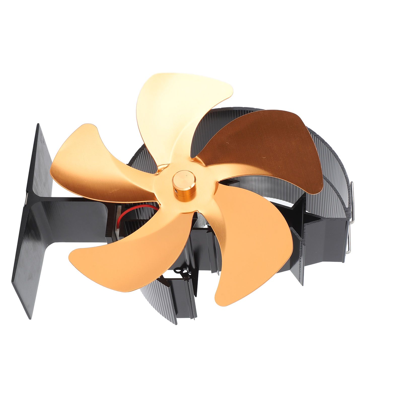 Wood Burner Fan 5 Blades Ultra Quiet Air Circulation Heating Energy Saving view 10