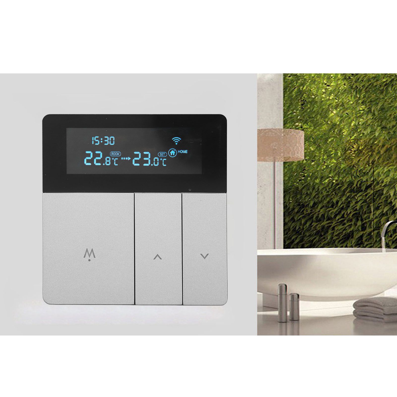 16A Smart Color Thermostat Programmable Smart Electric Heating Thermostat for view 12