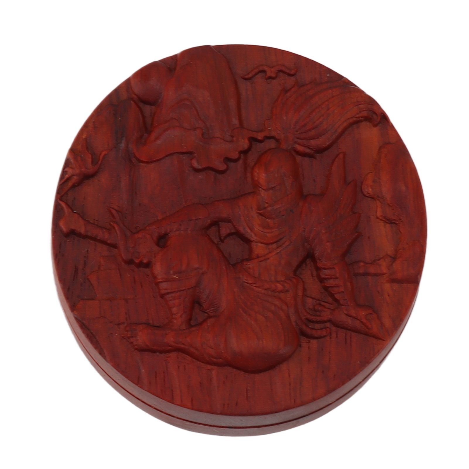 Magnetic Push Slider Stress Relief Handmade Rosewood Crafted Rotating Fidget view 3
