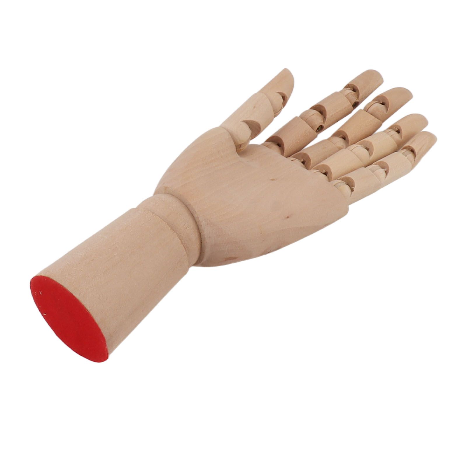 Flexible Wooden Hand Model Moveable Wooden Artists Manikin Hand Figure Hand view 4