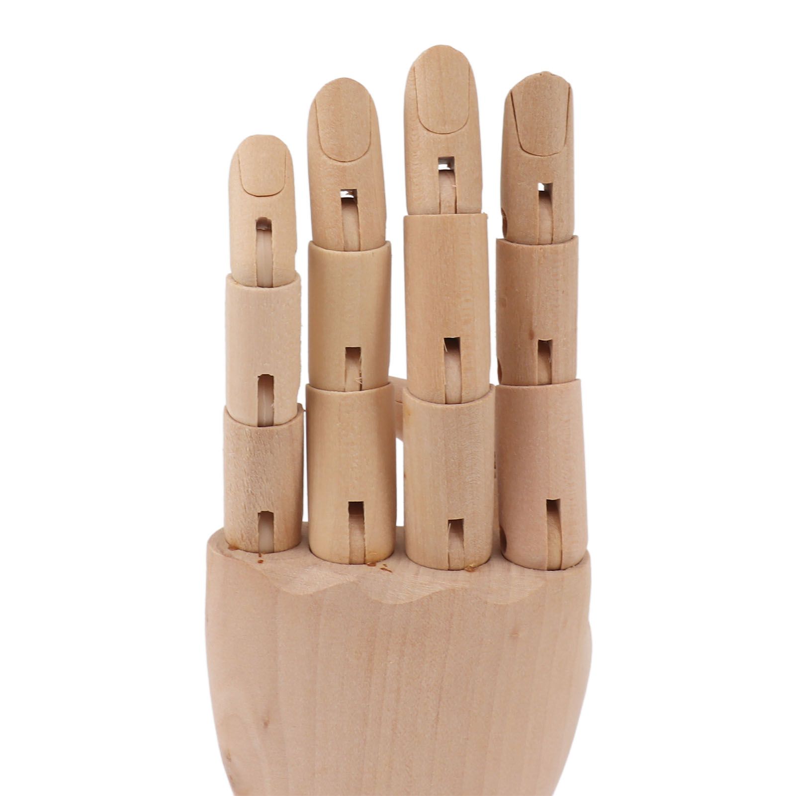 Flexible Wooden Hand Model Moveable Wooden Artists Manikin Hand Figure Hand view 14