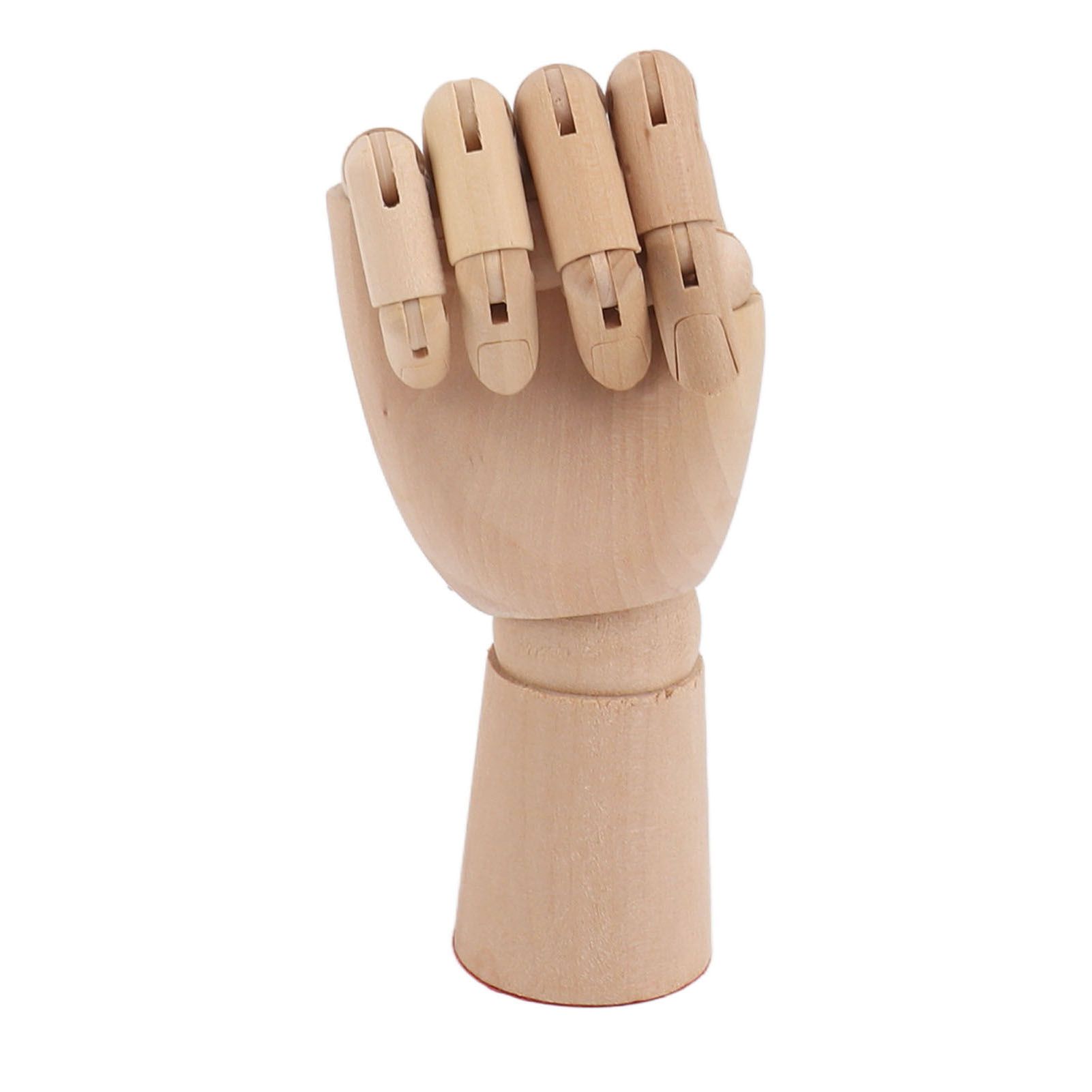Flexible Wooden Hand Model Moveable Wooden Artists Manikin Hand Figure Hand view 6