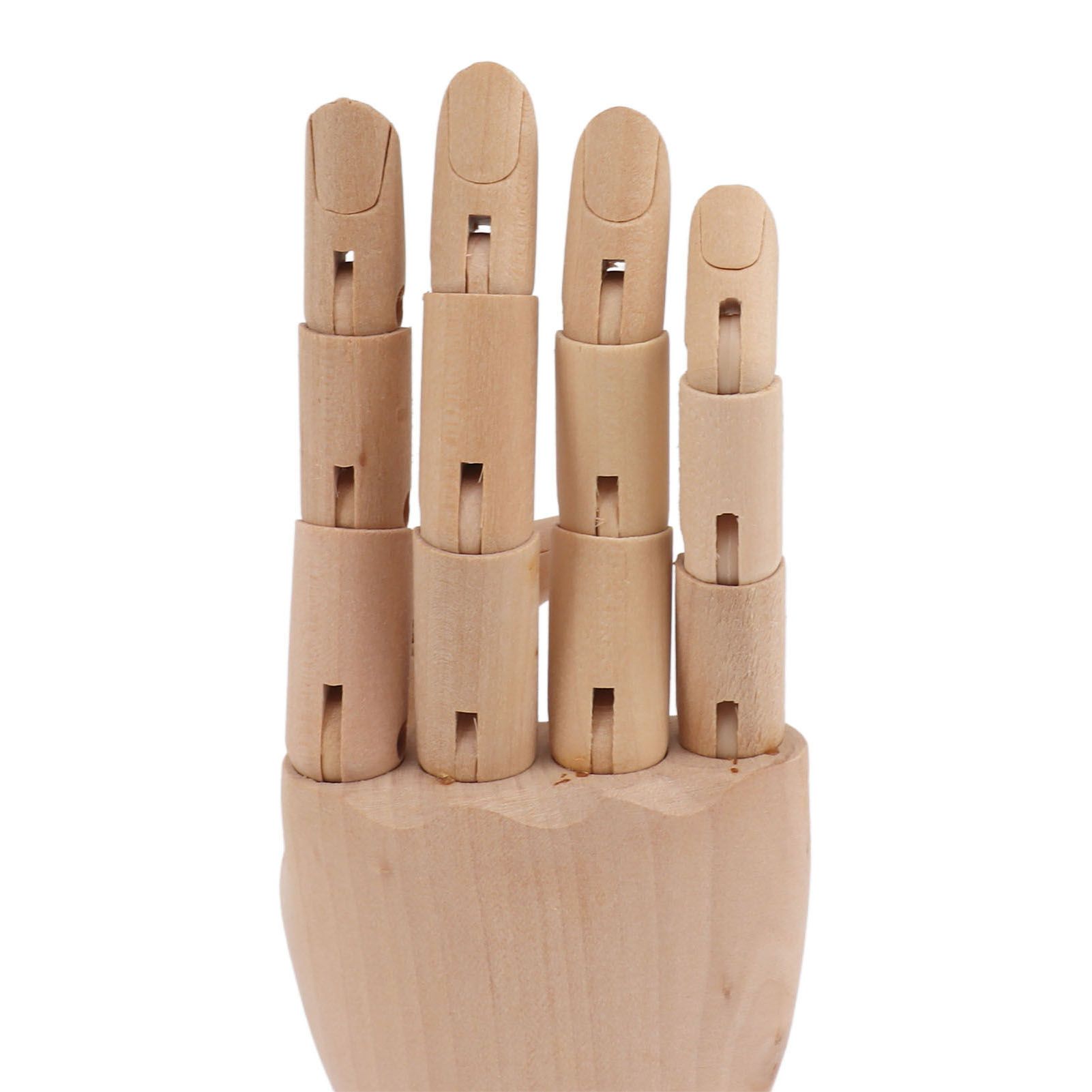 Flexible Wooden Hand Model Moveable Wooden Artists Manikin Hand Figure Hand view 13