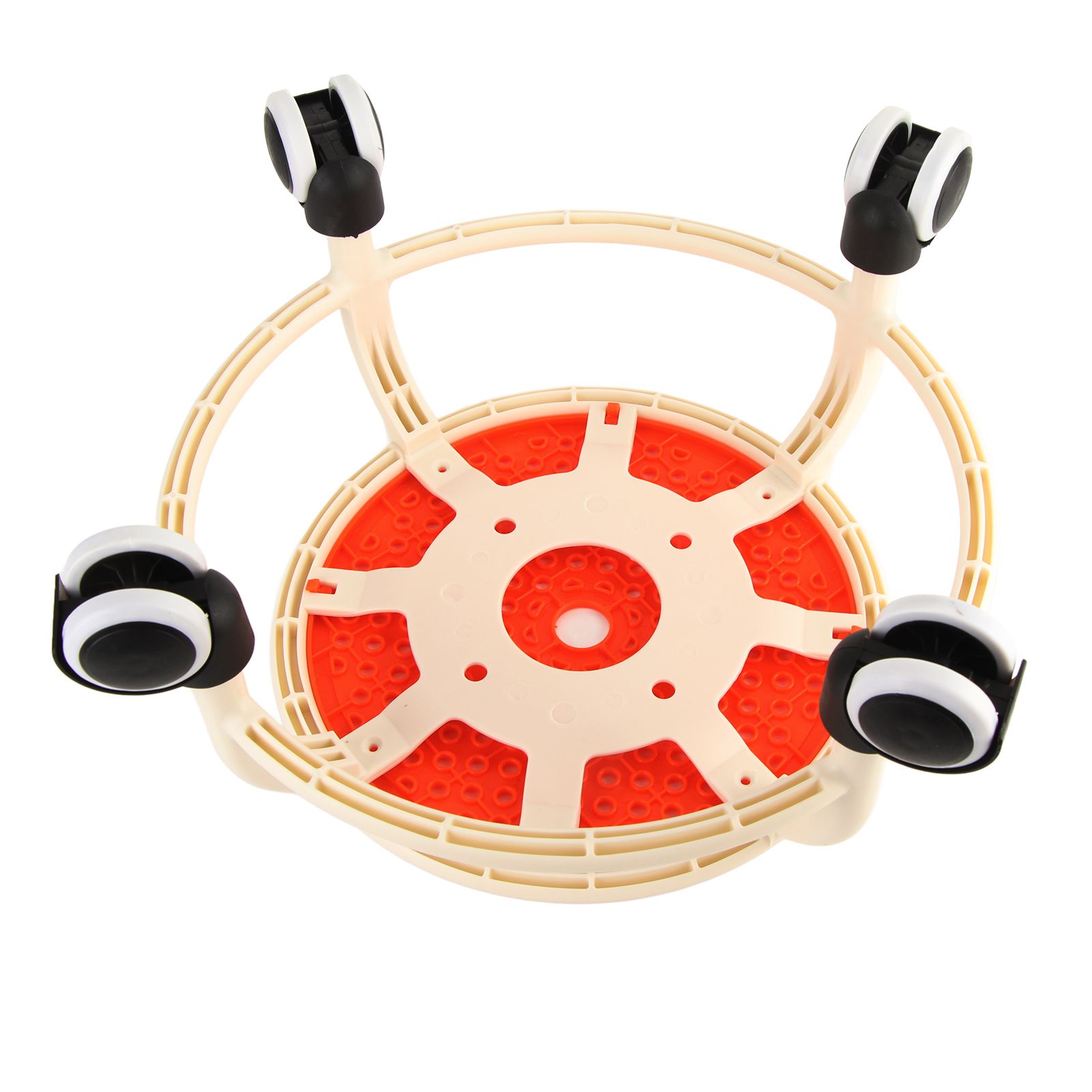 Round Rolling Low Stool Comfortable Universal Wheel Movable Mini Stool High view 10
