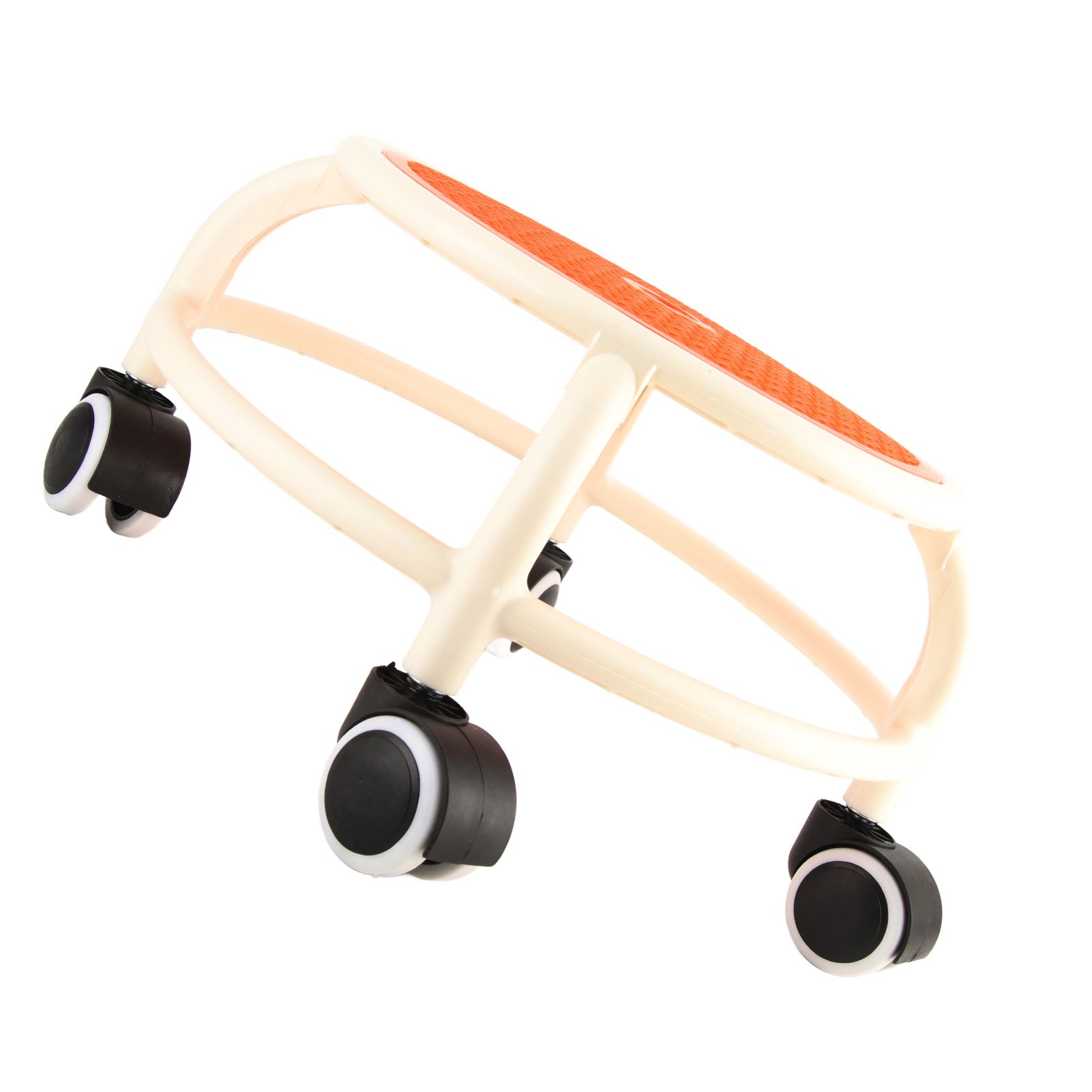 Round Rolling Low Stool Comfortable Universal Wheel Movable Mini Stool High view 13