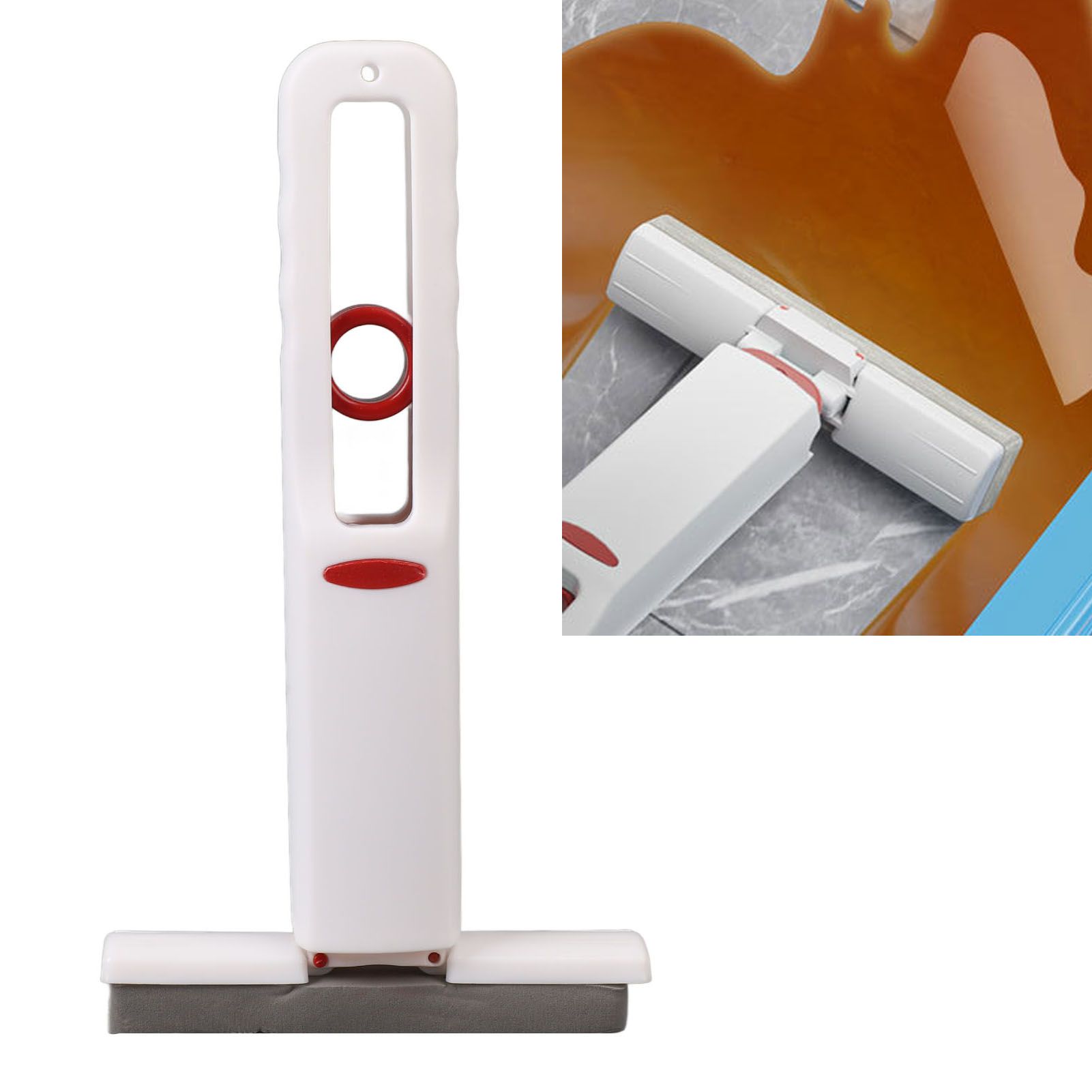 Portable Self Squeeze Mini Mop Wet and Dry Use Lazy Strong Absorbent Mop for view 11