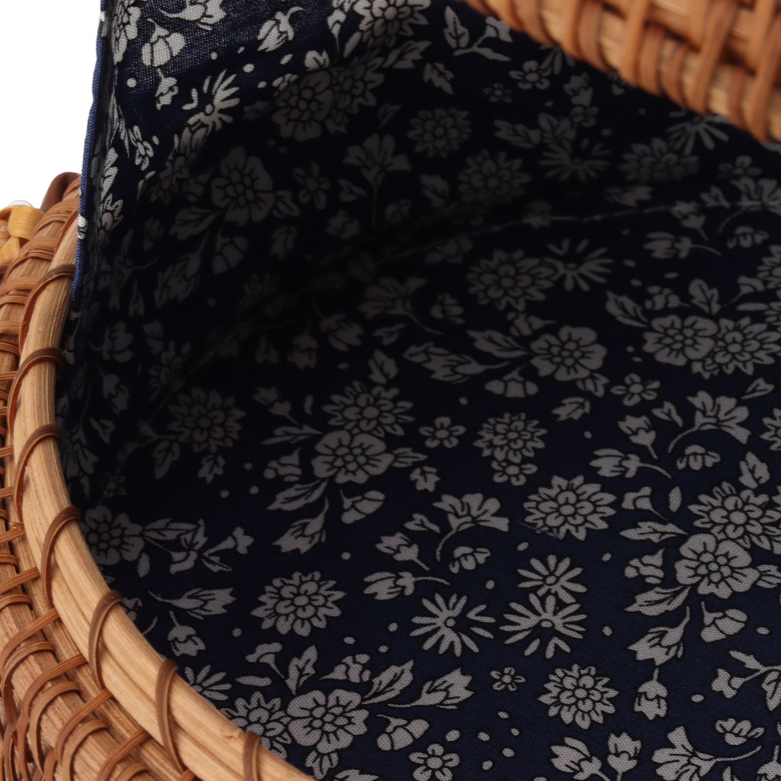 Handwoven Round Rattan Bag Tropical Beach Style Woven Shoulder Rattan Bag with view 13