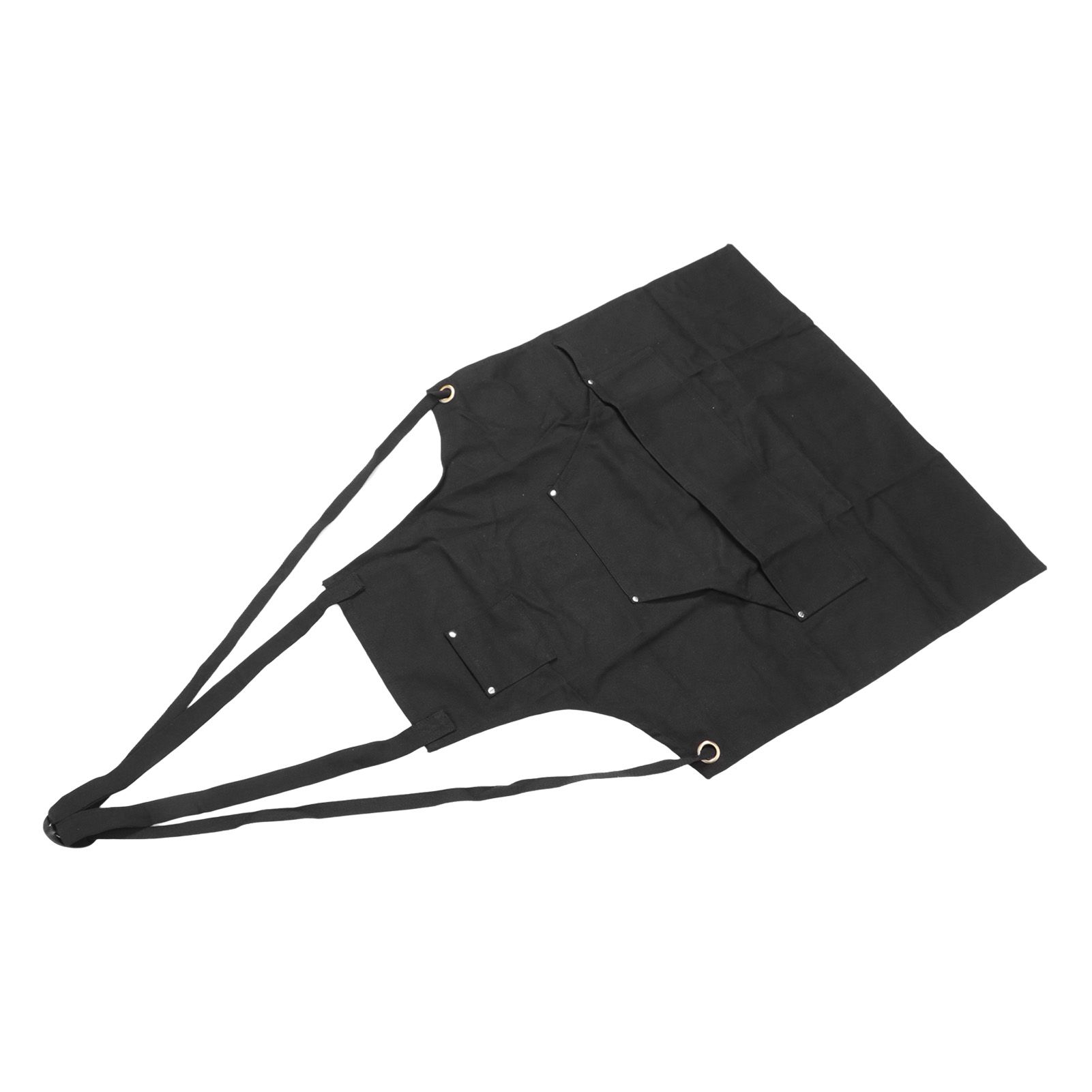 Work Apron Multifunctional Adjustable Canvas Work Apron with Pockets for view 9