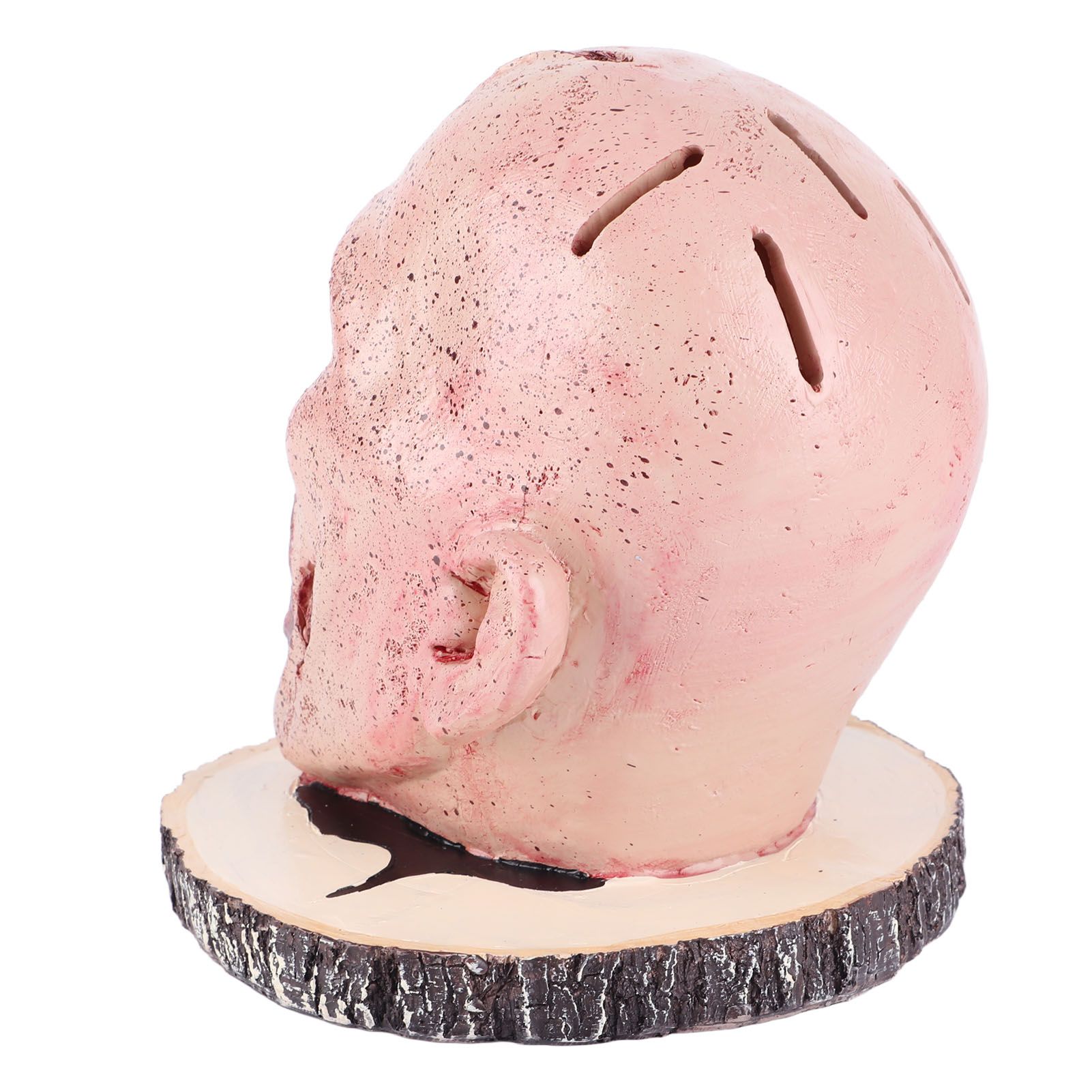 Knife Holder Head Horrr Skull Knife Storage Rack for Halloween Home Decor view 4