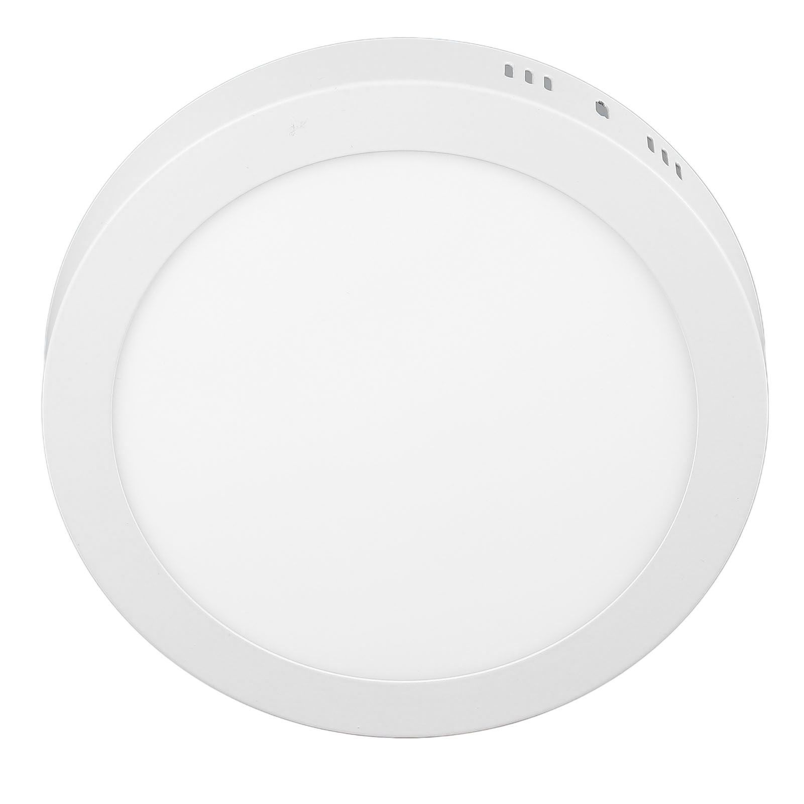 LED Flush Mount Ceiling Light 18W 6000K White Light Ultra Thin Round Flat view 2