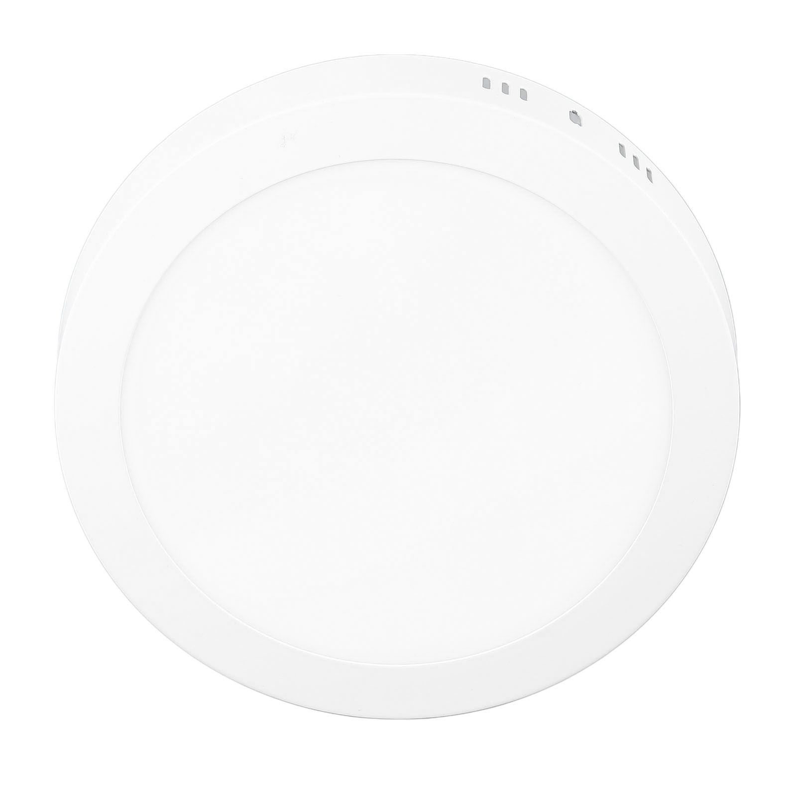 LED Flush Mount Ceiling Light 18W 6000K White Light Ultra Thin Round Flat view 5