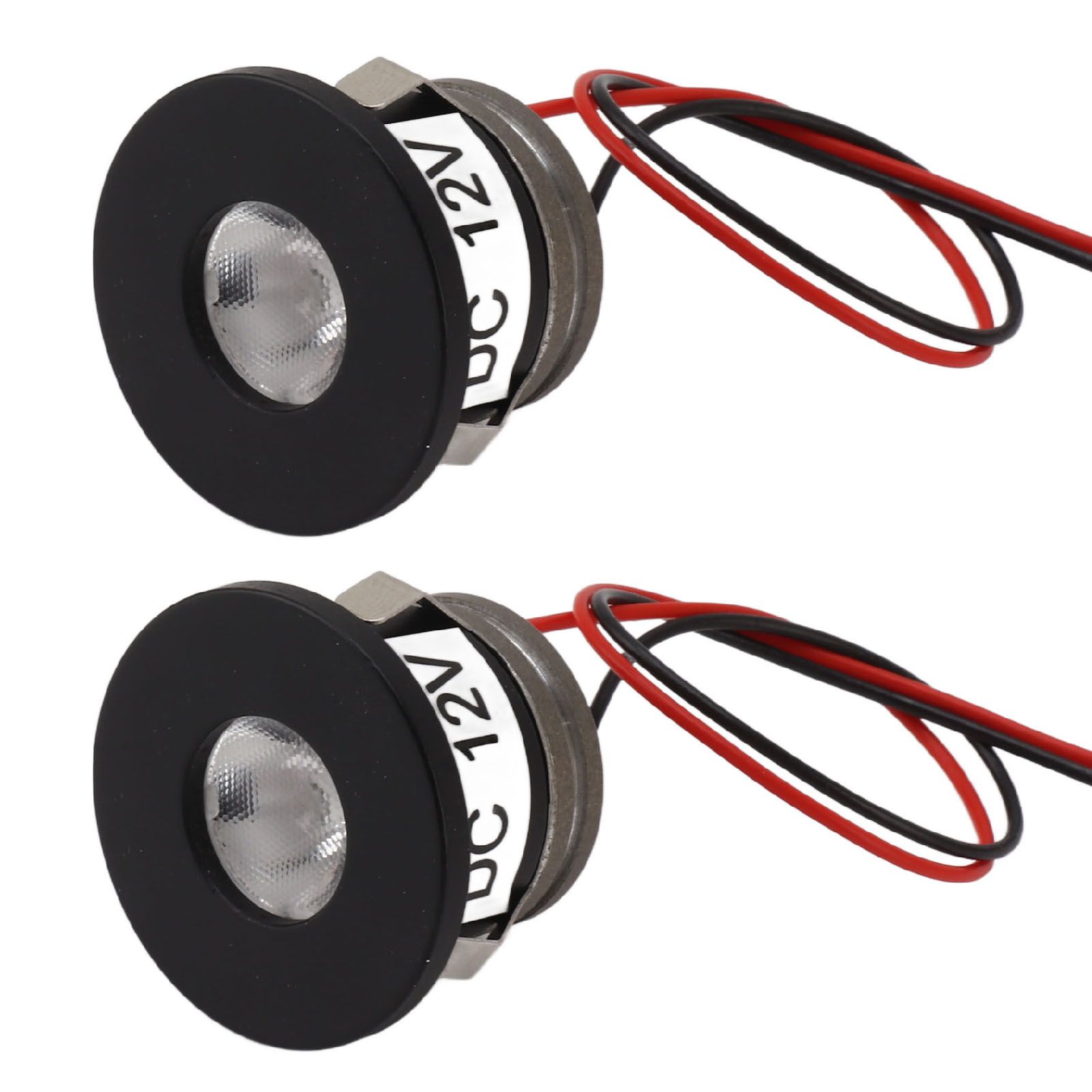 2PCS Recessed Mini LED Spotlight 15 Degrees 1 Watt 80LM Small LED Spotlight view 2