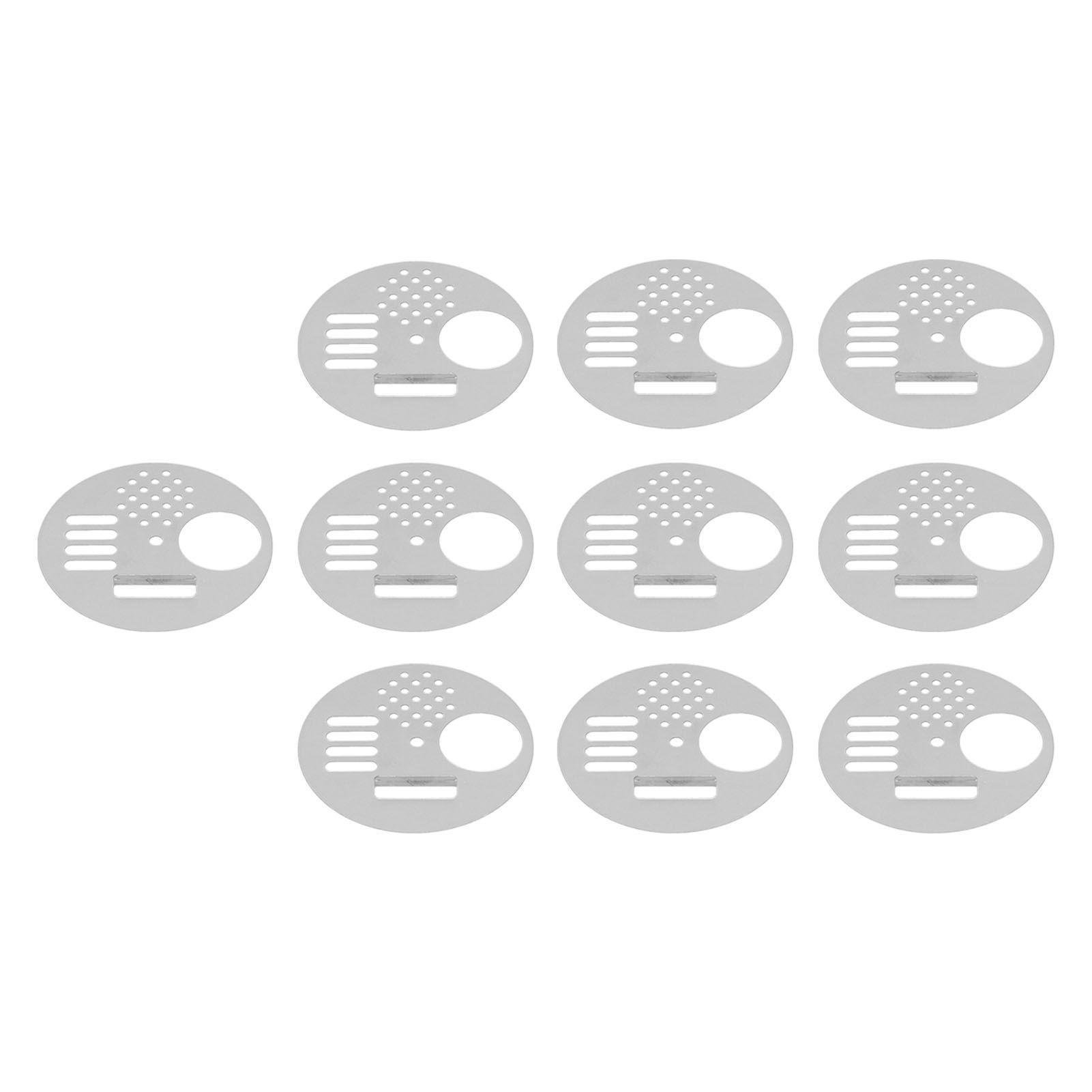 10Pcs Round Beehive Door Stainless Steel 6.8cm Rotatable Efficient High view 2