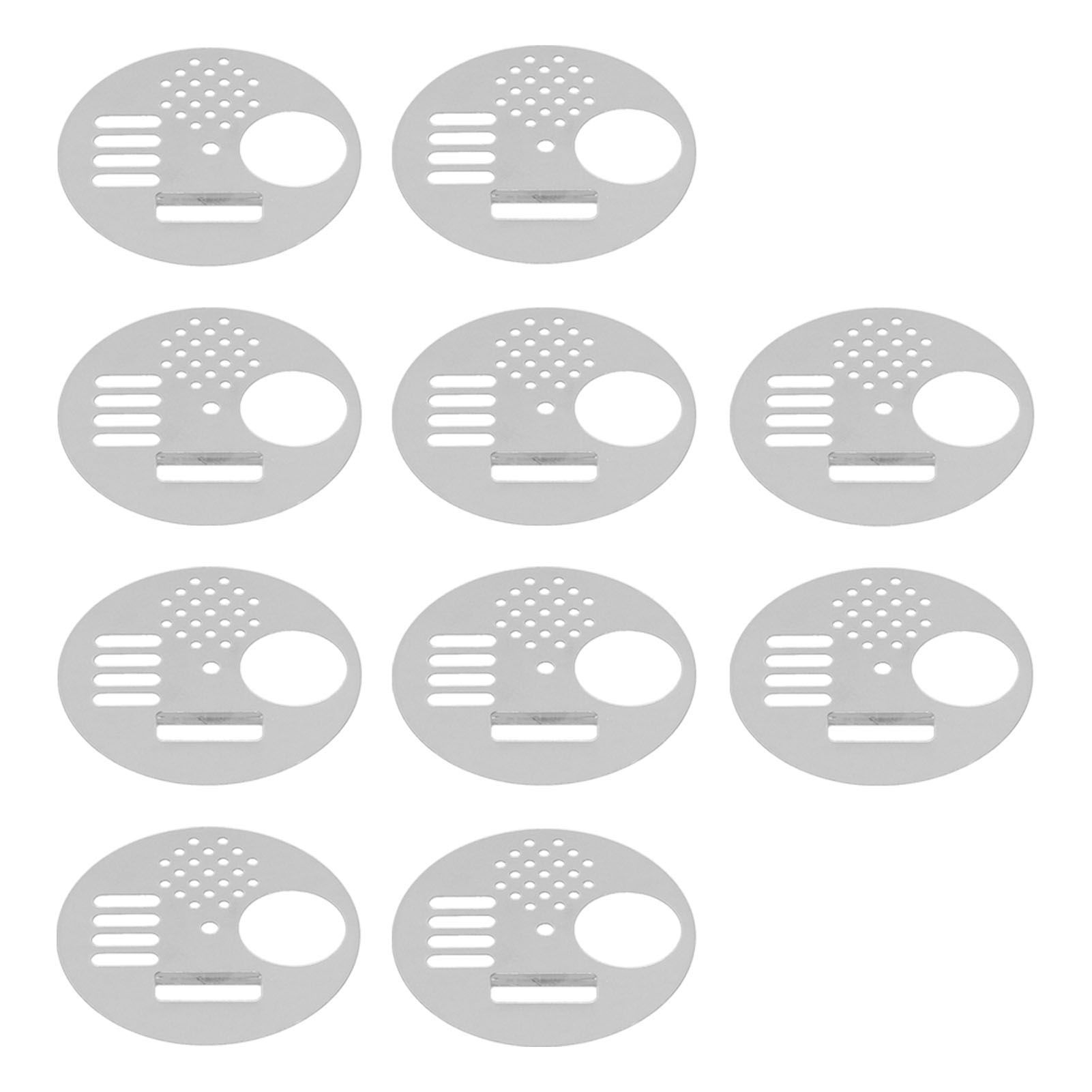 10Pcs Round Beehive Door Stainless Steel 6.8cm Rotatable Efficient High view 3
