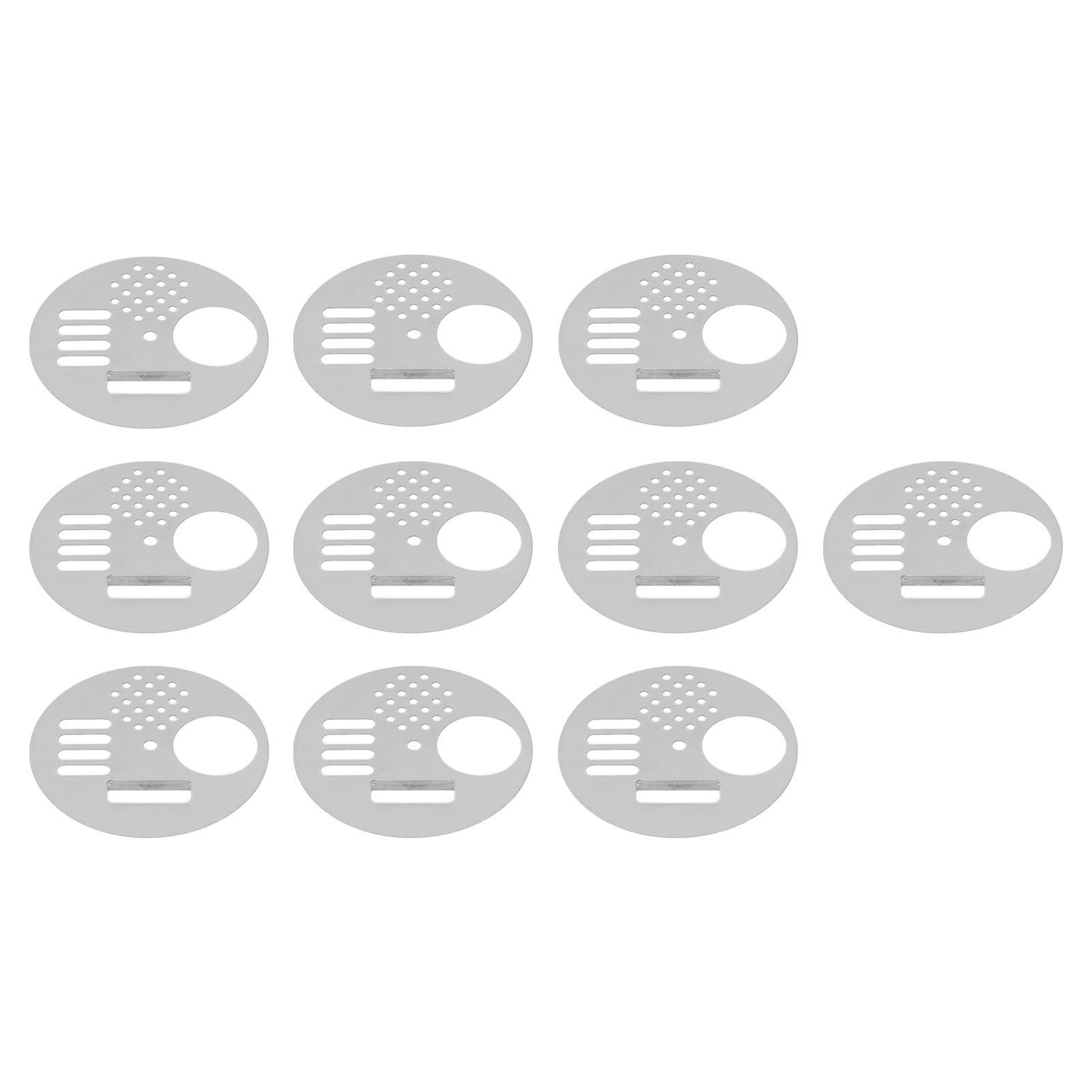 10Pcs Round Beehive Door Stainless Steel 6.8cm Rotatable Efficient High view 9