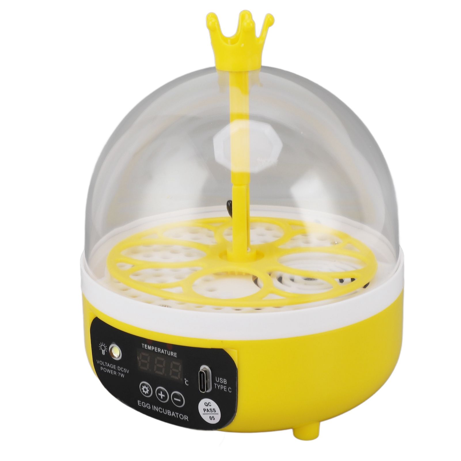 Mini Egg Incubator for Home Automatic Temperature Humidity Control 4 Eggs view 4
