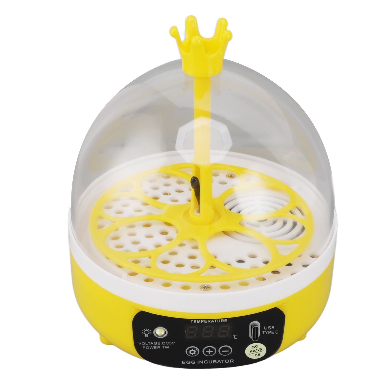 Mini Egg Incubator for Home Automatic Temperature Humidity Control 4 Eggs view 6