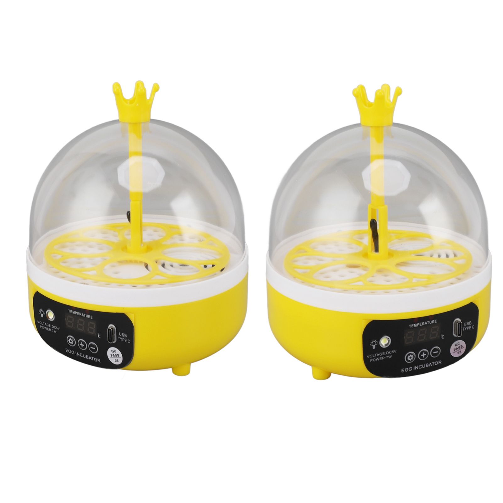 Mini Egg Incubator for Home Automatic Temperature Humidity Control 4 Eggs view 8