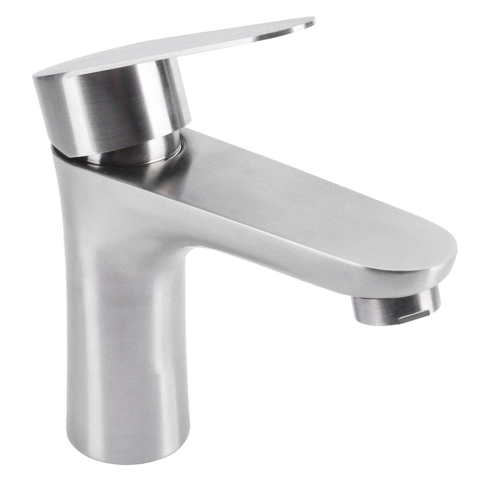Stainless Steel Hot Cold Faucet Mixer Water Tap Sink Faucet with Single Handle view 6