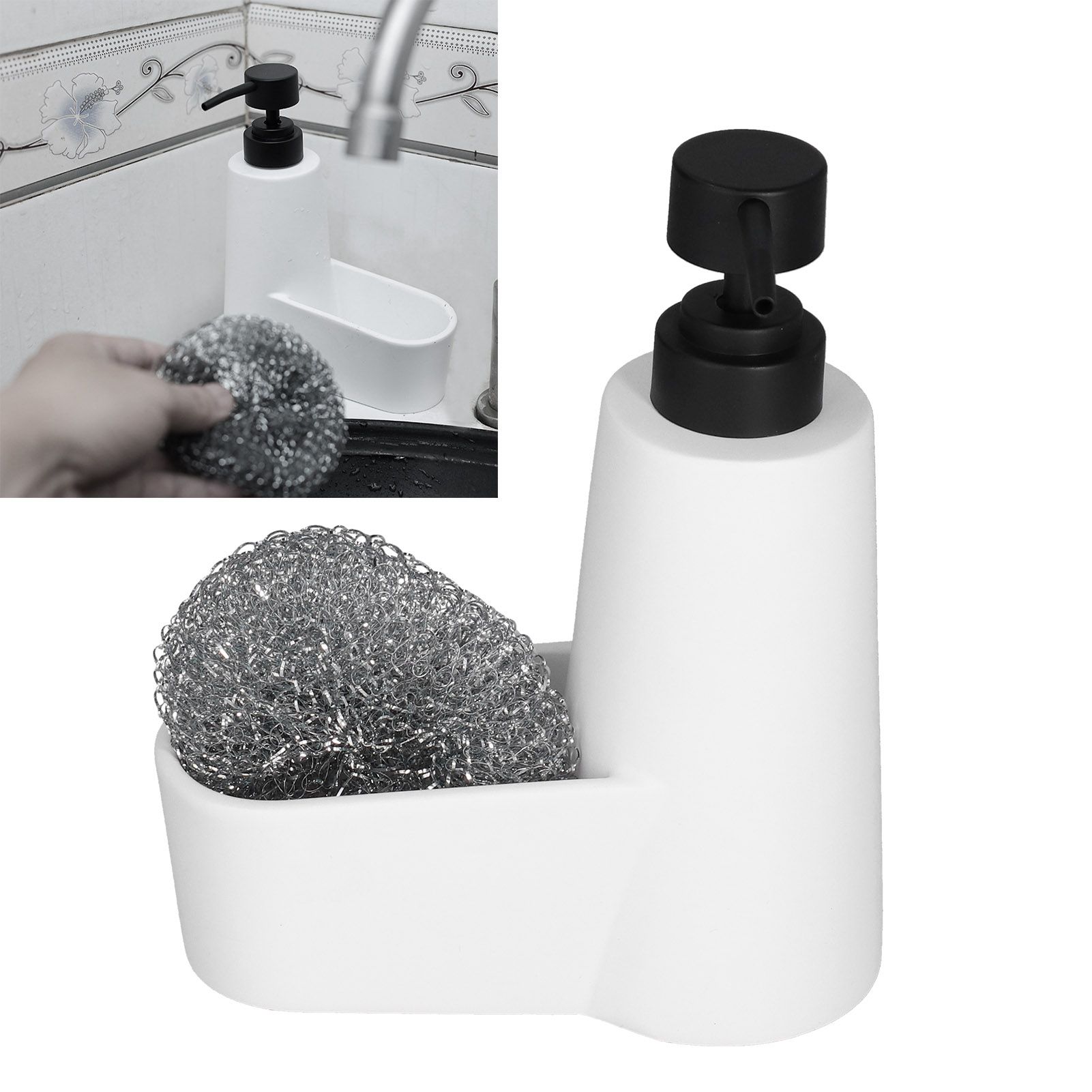 Soap Dispenser Dishwashing Liquid Hand Soap Pump with A Steel Ball for view 11
