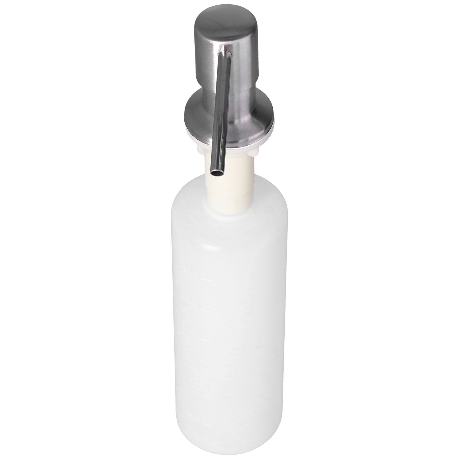 Sink Soap Dispenser Stainless Steel Press Head 300ML Soap Lotion Container view 8