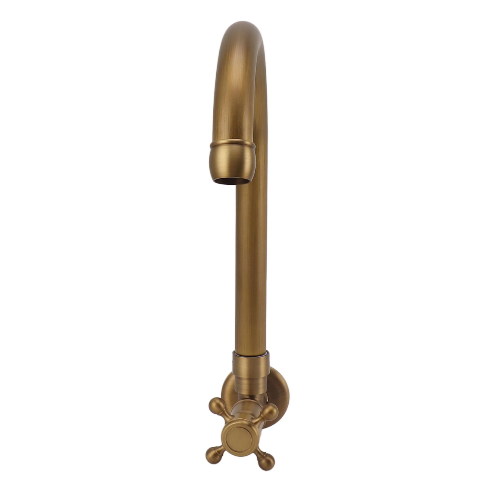 Garden Outdoor Faucet Antique In Wall Frost Crack Prevention 360 Degree view 9