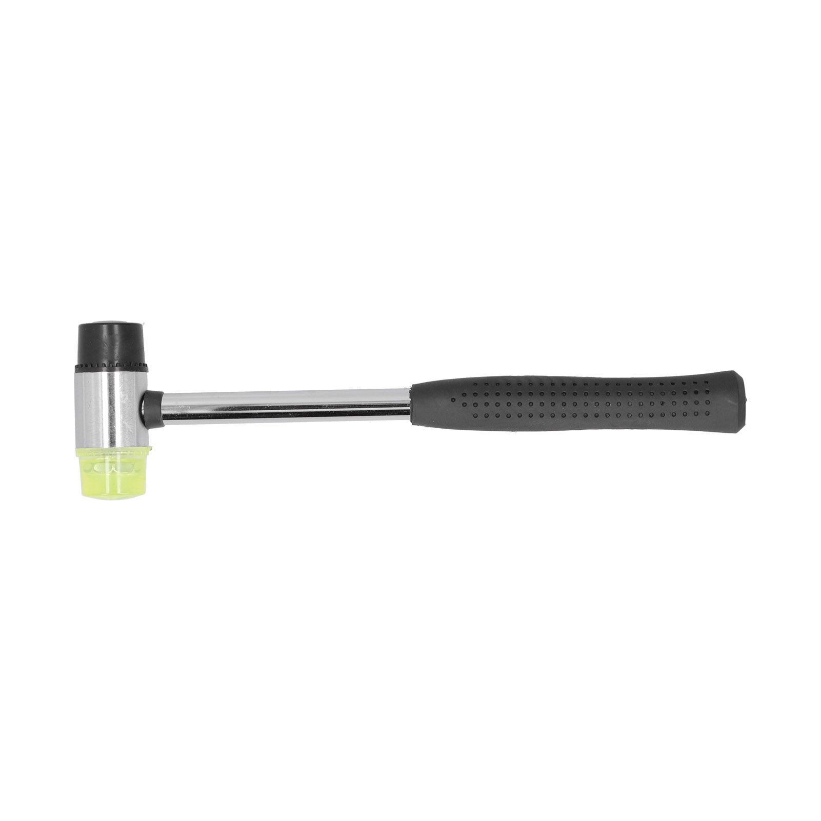 Mini Hamme Double Sided Rubber Nylon Hammer Hand Tool with Non Slip Handle for view 3