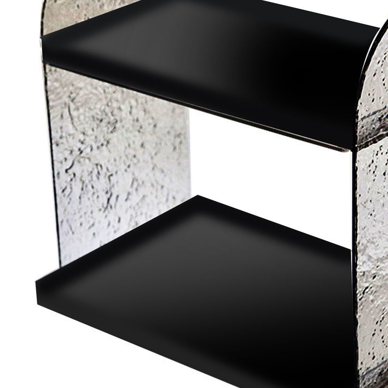 2 Tier Desk Organizer Double Layer Storage Rack Transparent Desktop Stand view 11